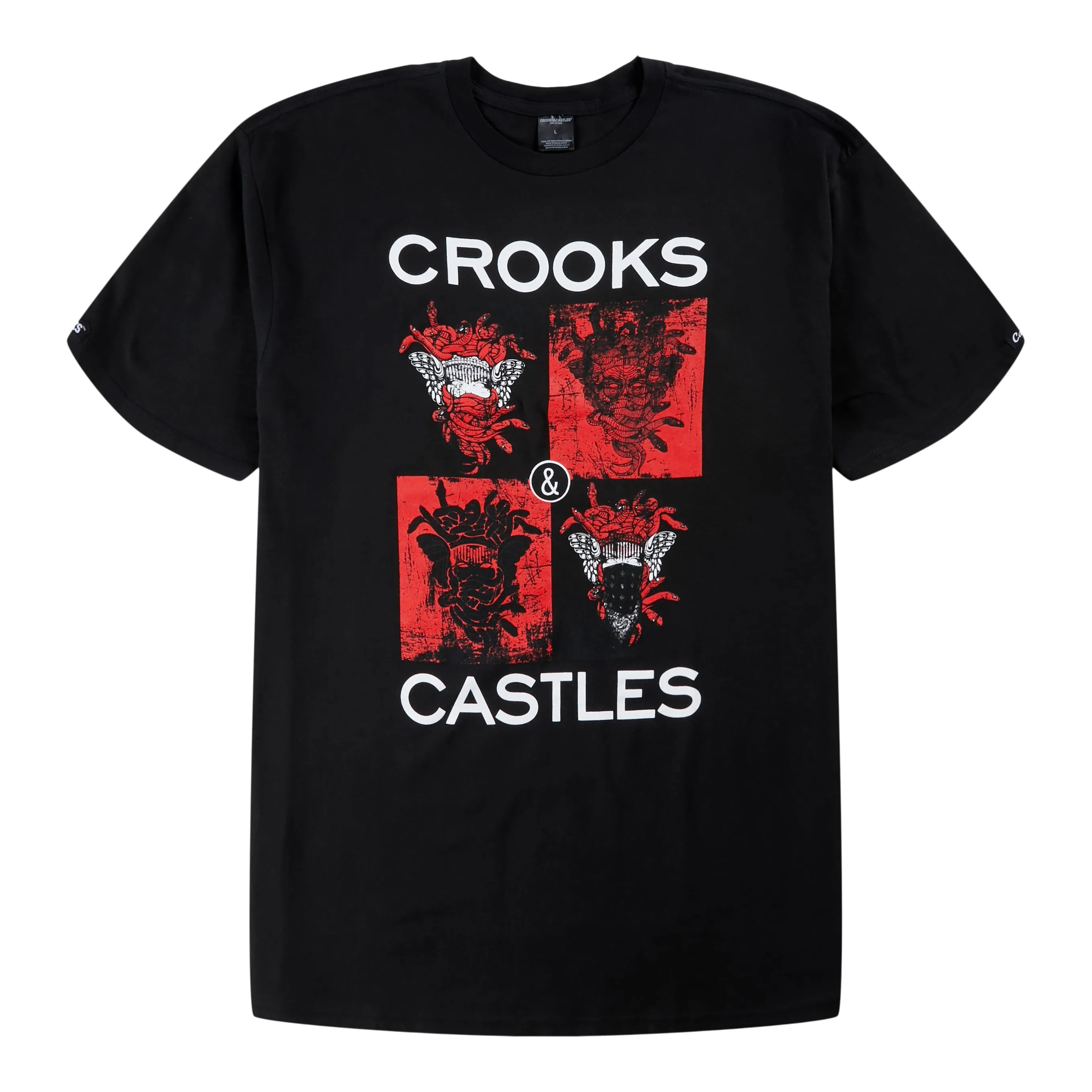 Checker Medusa Tee sold by Crooks & Castles