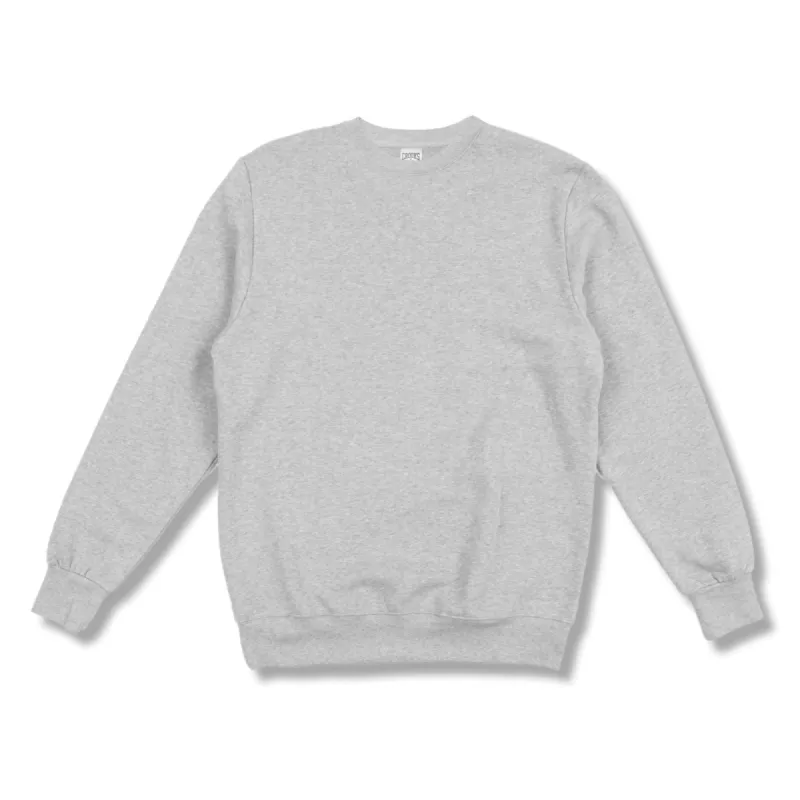 Essential Sweatshirt - Heather Grey sold by Crooks & Castles
