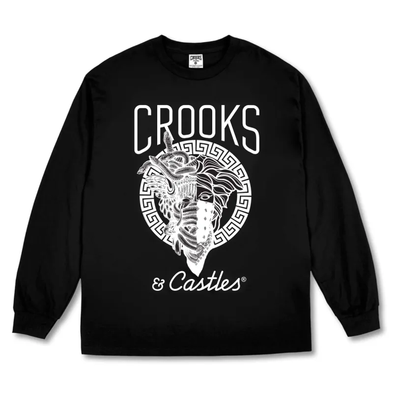 Two Face L/S Tee made by Crooks & Castles