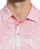 Tonal Tropical Print Polo sold by Cubavera