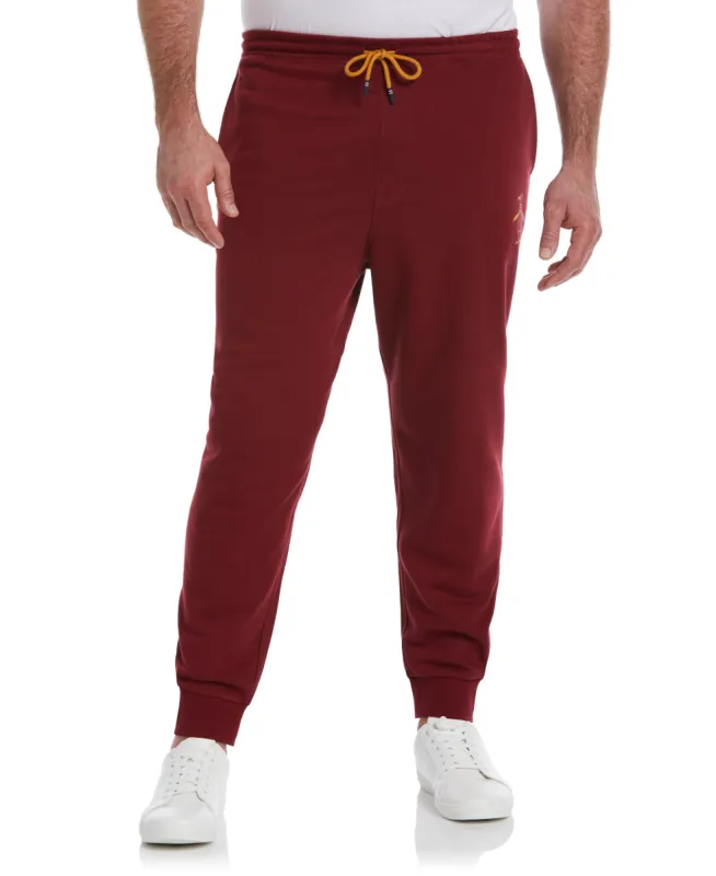 Original Penguin Big & Tall Organic Cotton Fleece Logo Pant sold by Cubavera
