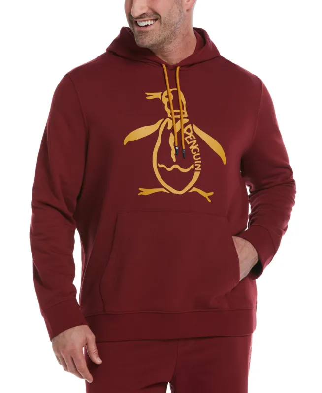 Original Penguin Big & Tall Organic Cotton Logo Fleece Hoodie sold by Cubavera