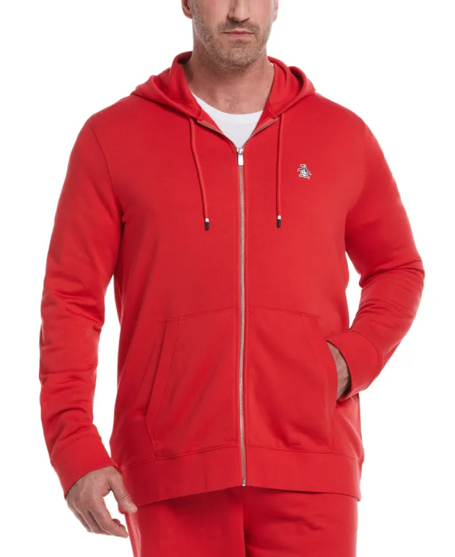 Original Penguin Big & Tall Sticker Pete Full Zip Fleece Hoodie sold by Cubavera