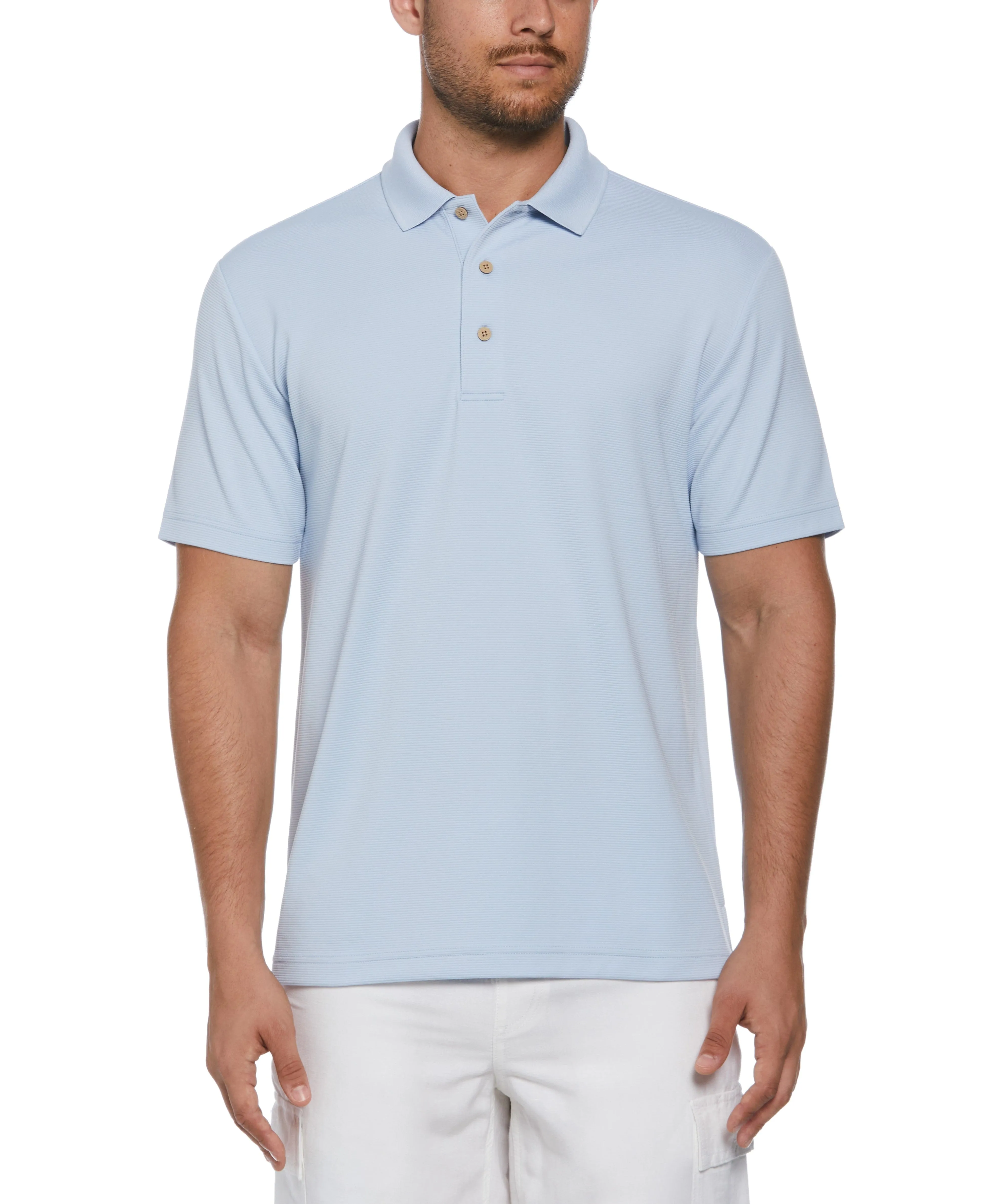 Big & Tall Solid Textured Polo sold by Cubavera