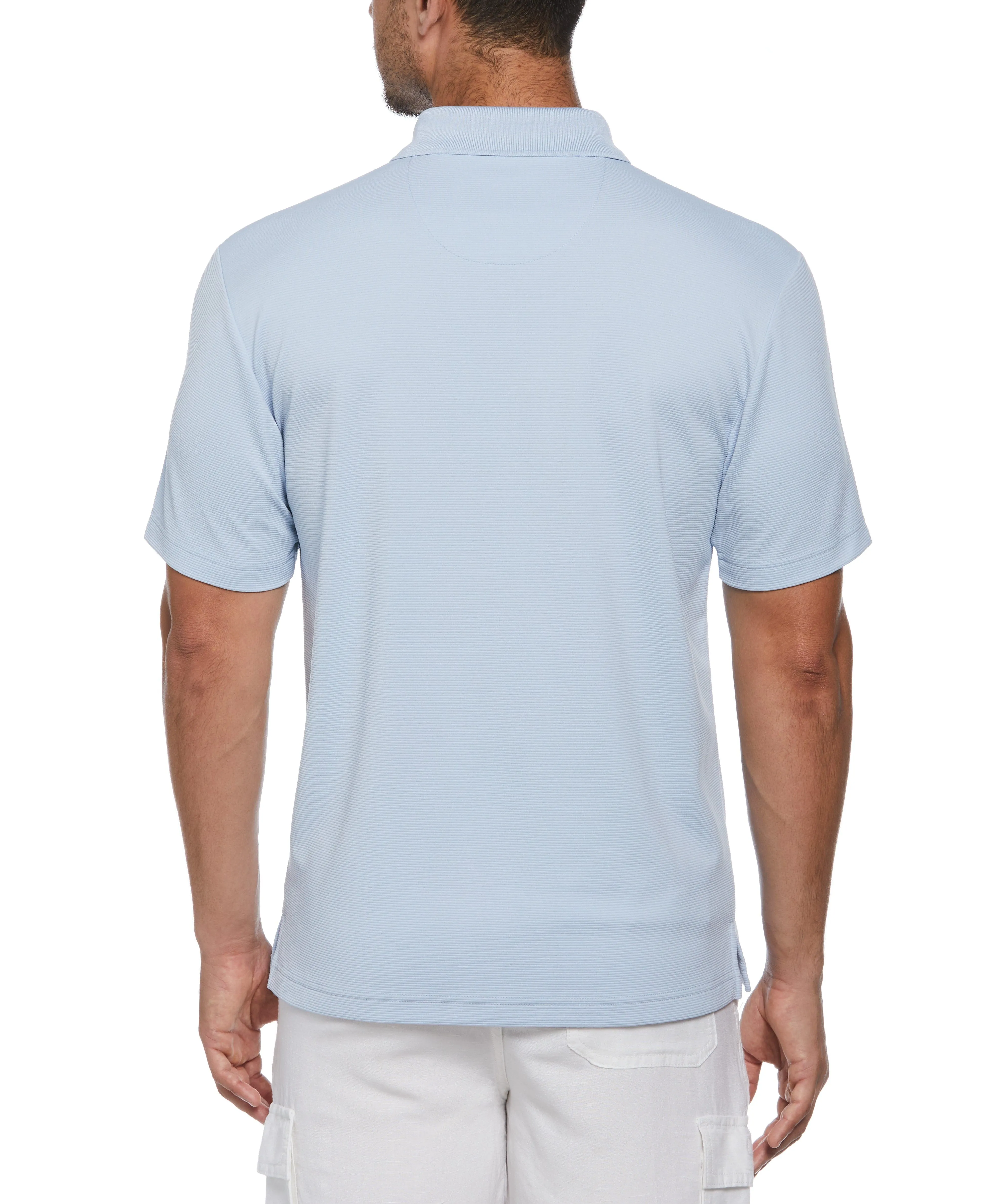 Big & Tall Solid Textured Polo sold by Cubavera product image thumbnail 2