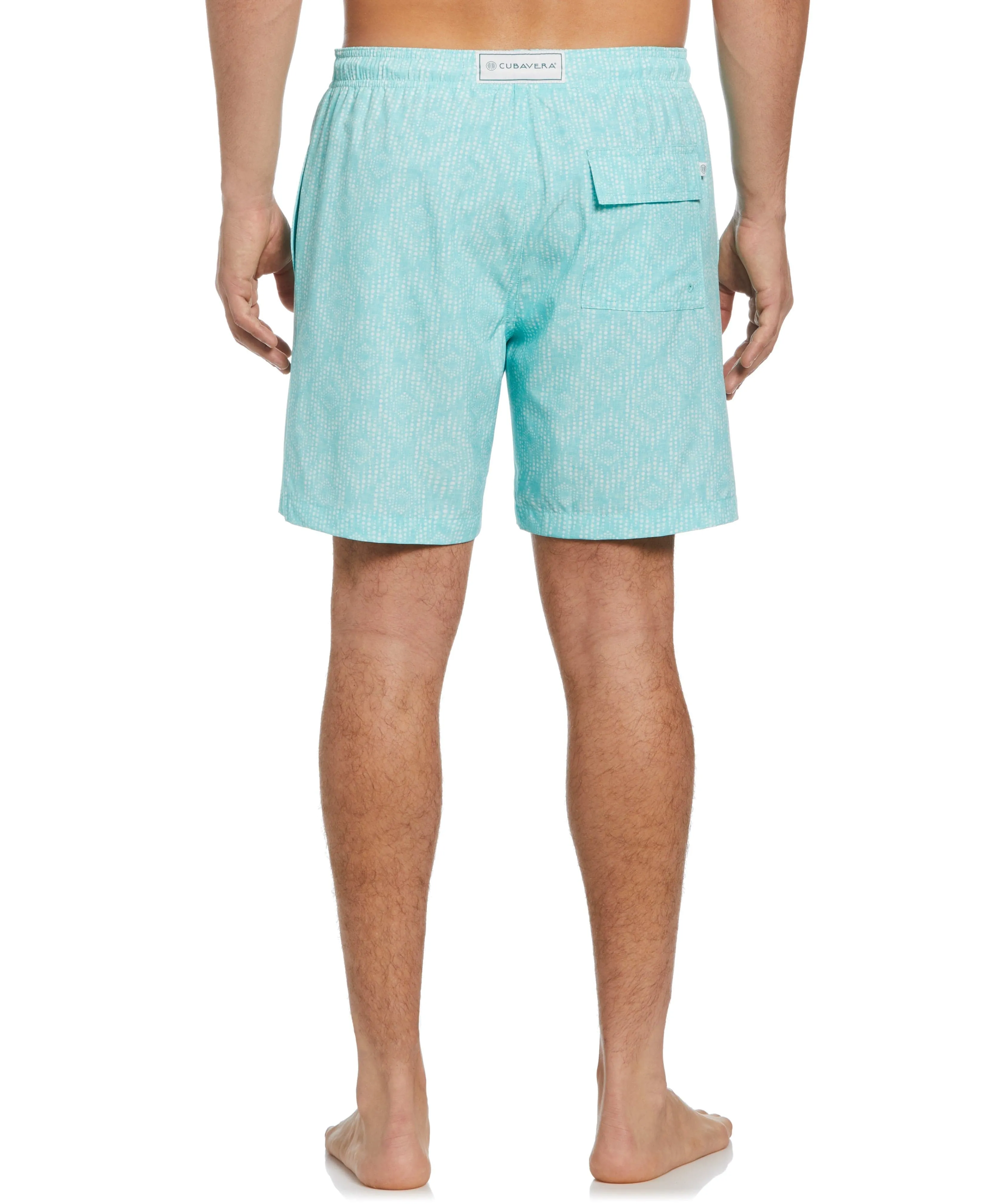 Geo Print Swim Trunks sold by Cubavera product image thumbnail 2