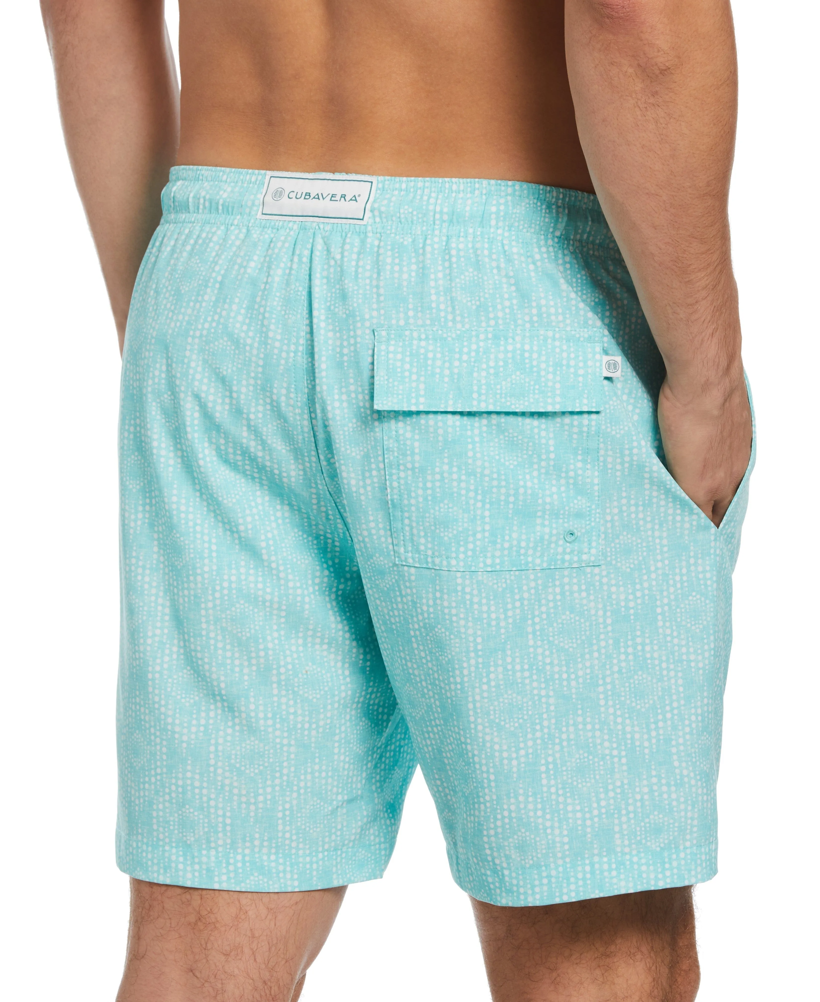 Geo Print Swim Trunks sold by Cubavera product image thumbnail 3