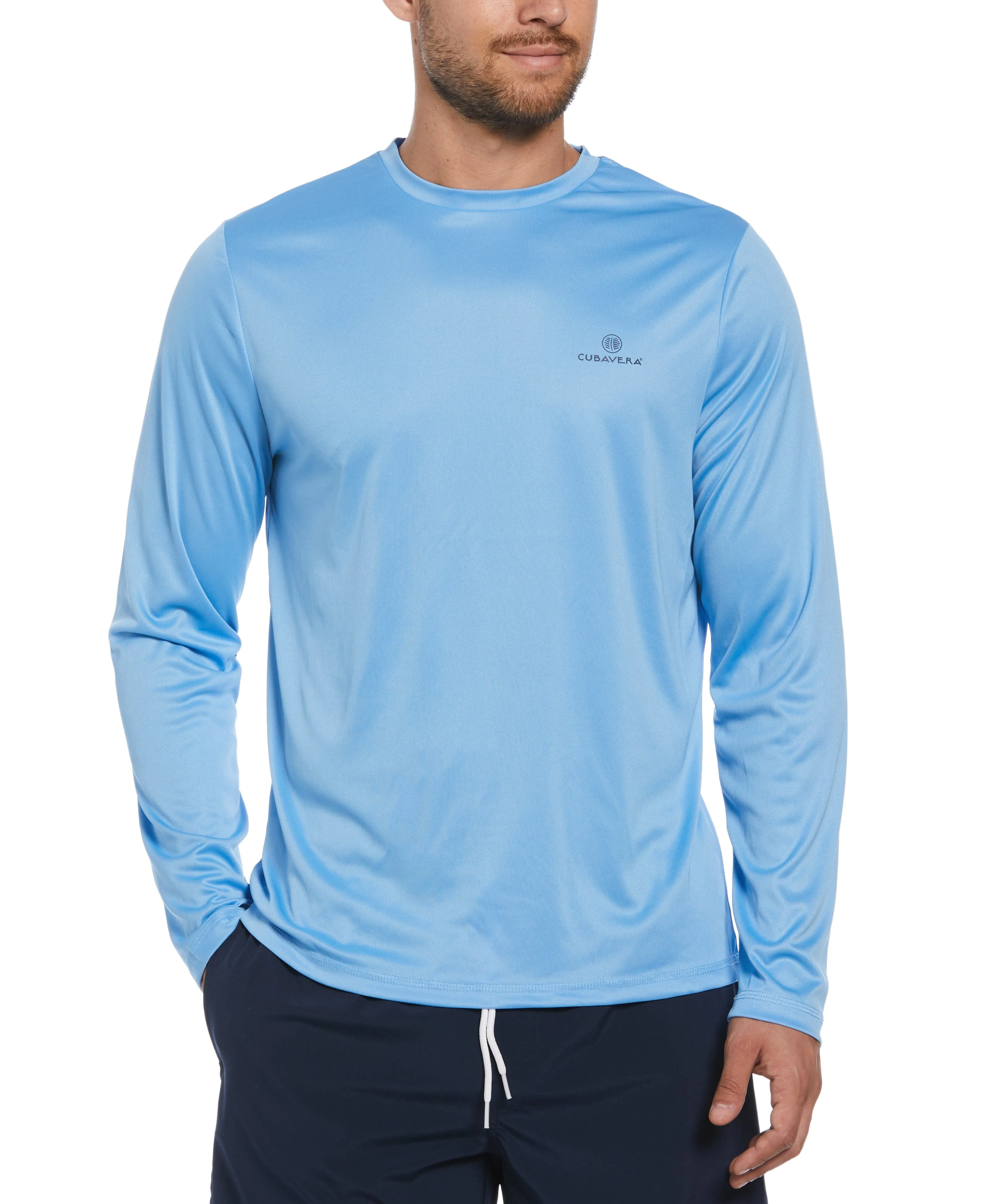 Varadero Cuba Print Sun Protection Shirt sold by Cubavera