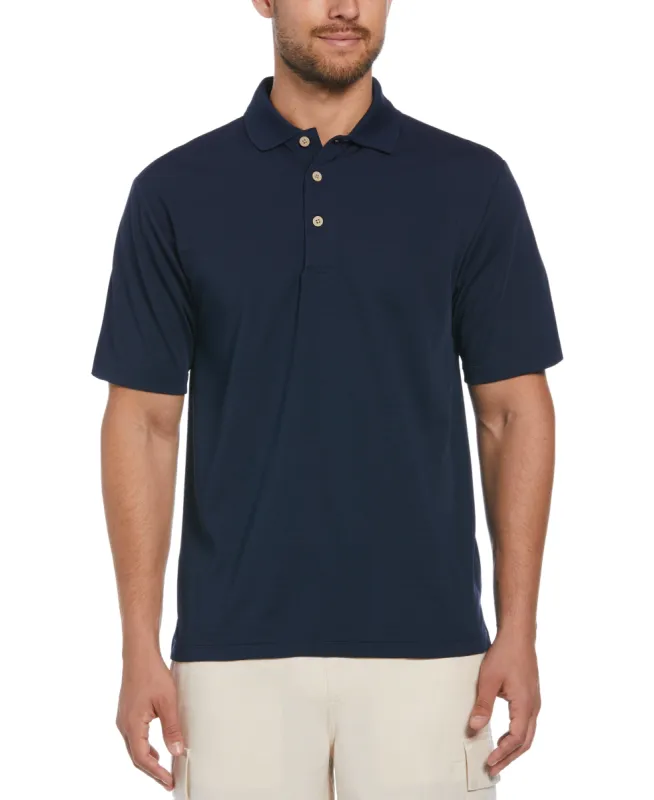 Big & Tall Solid Textured Polo sold by Cubavera