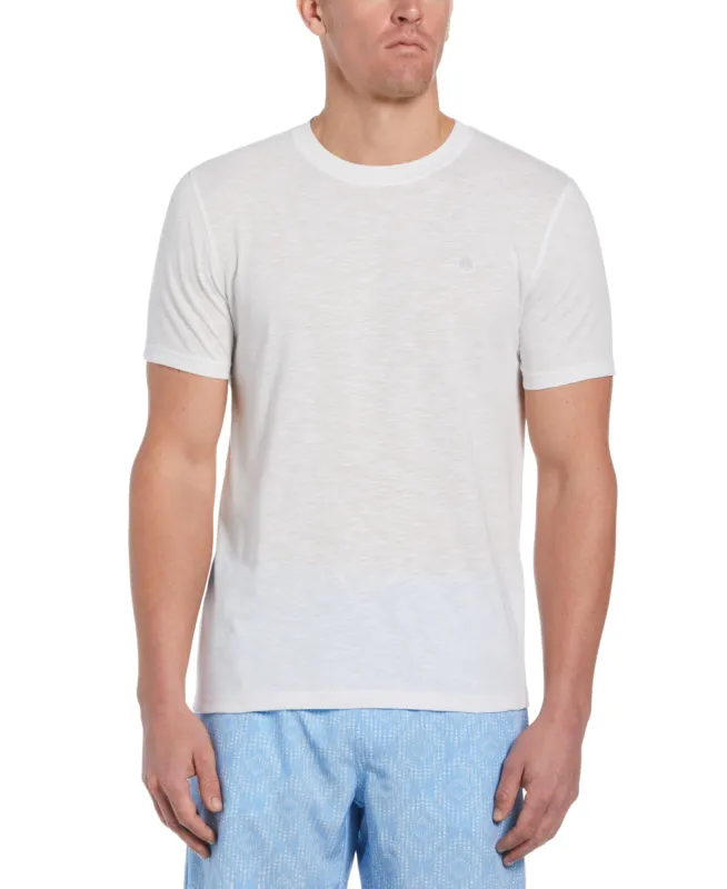 Slub Crew Neck Tee sold by Cubavera