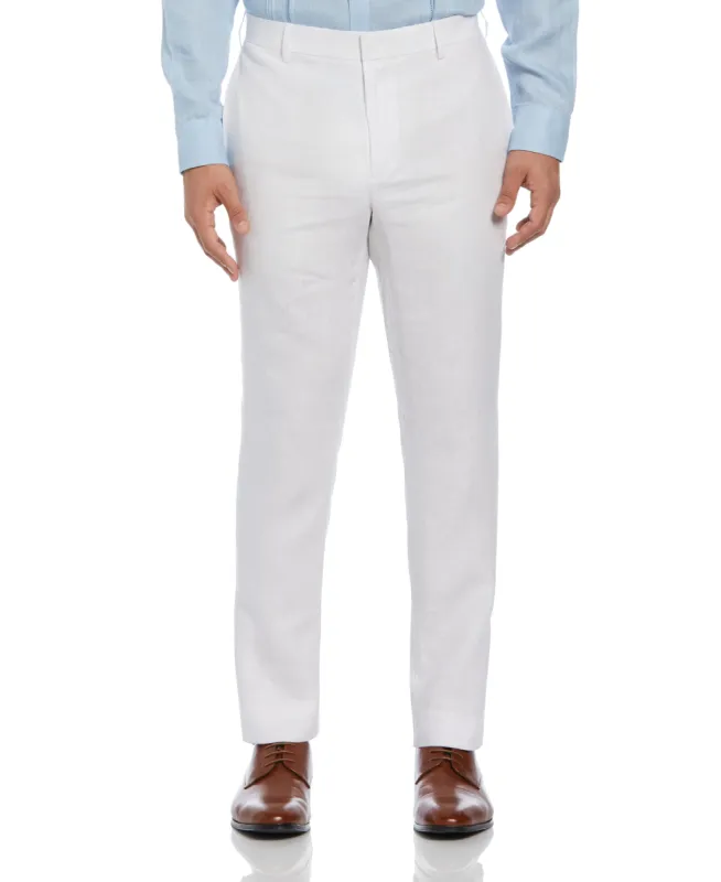 Delave Linen Flat Front Pant sold by Cubavera