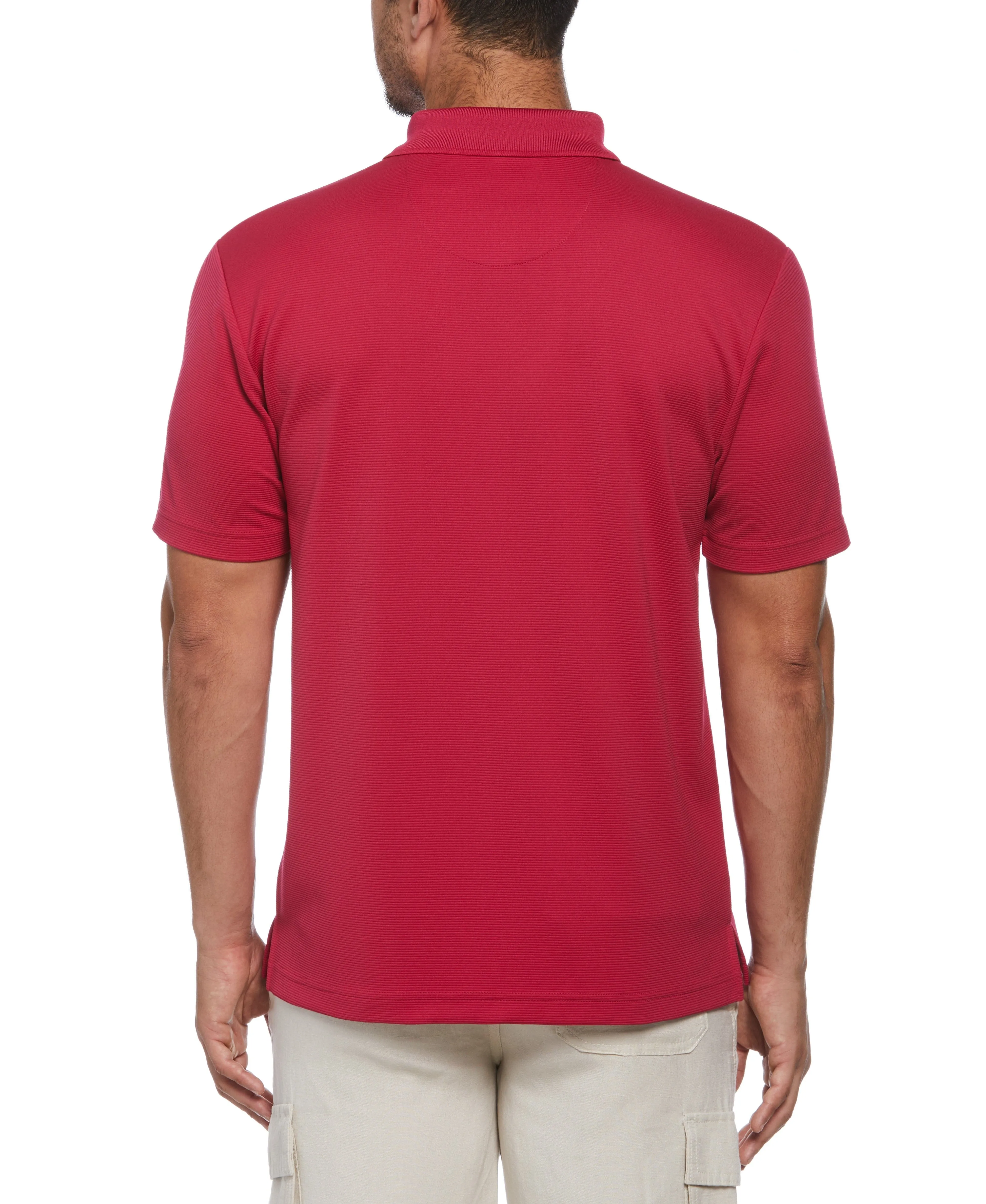Big & Tall Solid Textured Polo sold by Cubavera product image thumbnail 2