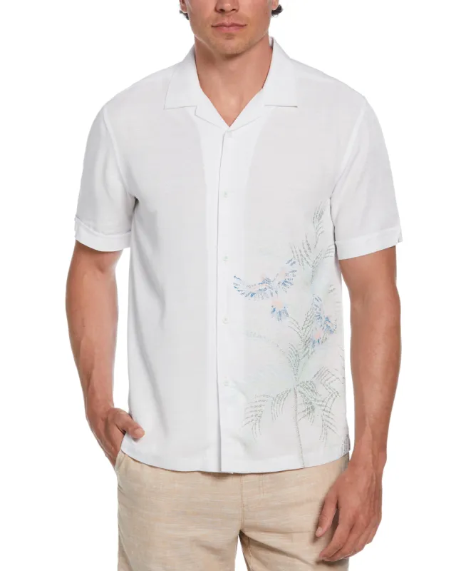 Big & Tall Textured Parrot Print Shirt sold by Cubavera