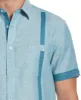 Fashion Double Pocket Guayabera Shirt sold by Cubavera