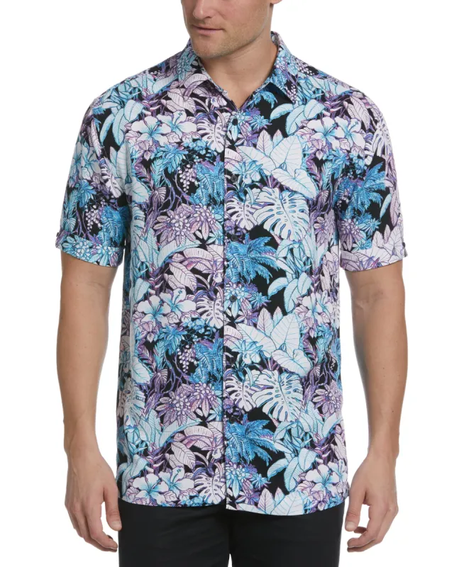 Tropical Print Shirt sold by Cubavera