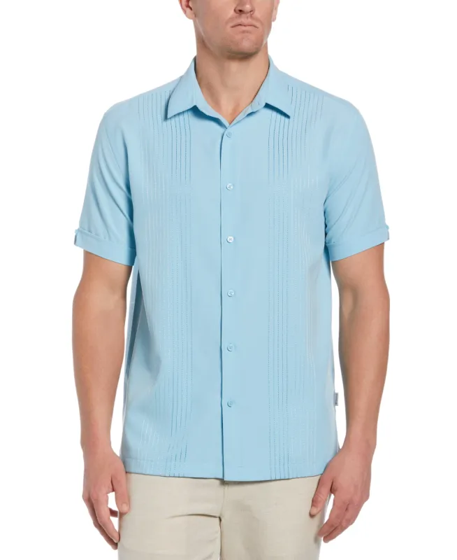 Big & Tall Ombre Embroidered Panel Shirt sold by Cubavera