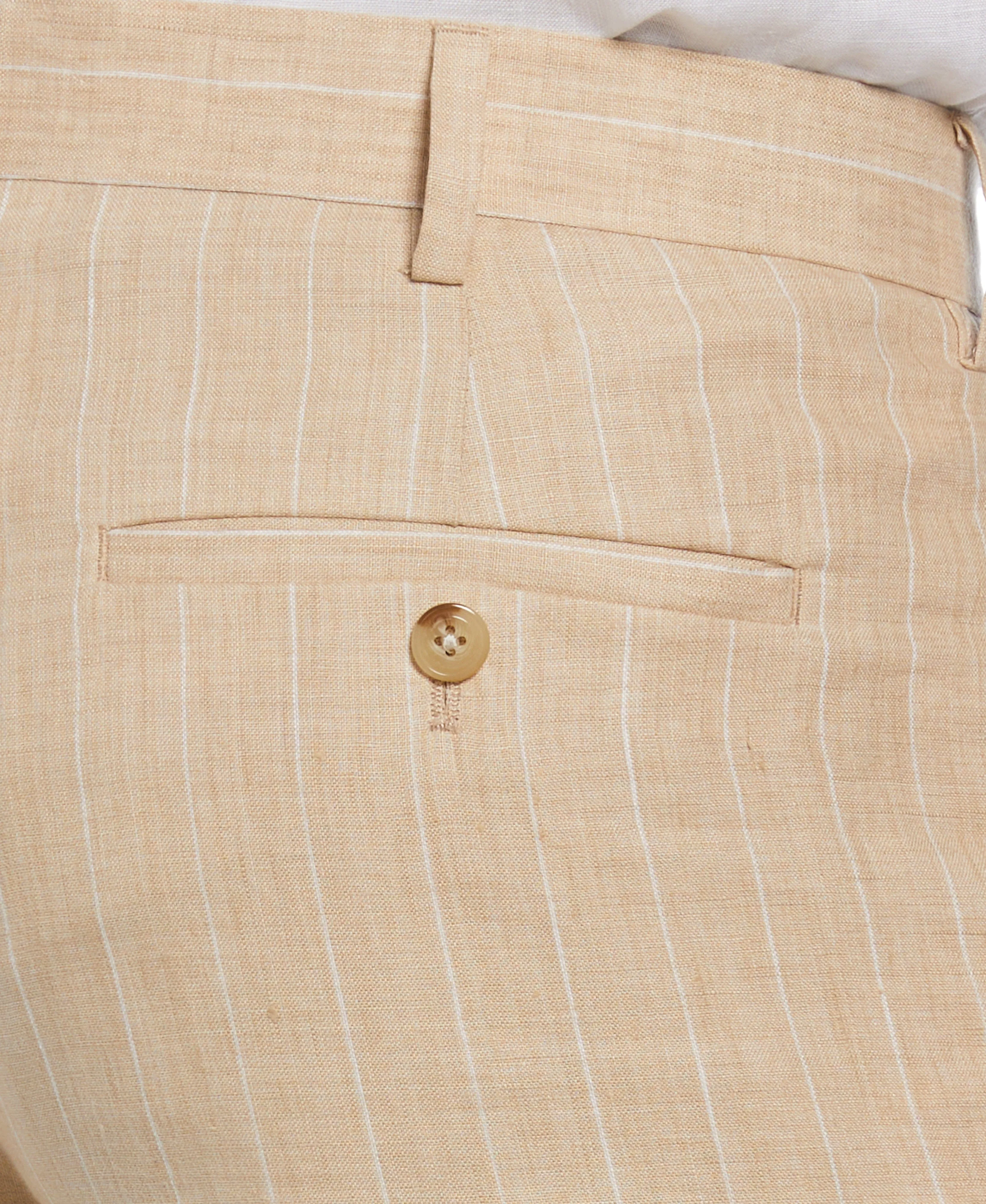 Pinstripe Linen Pant sold by Cubavera product image thumbnail 3
