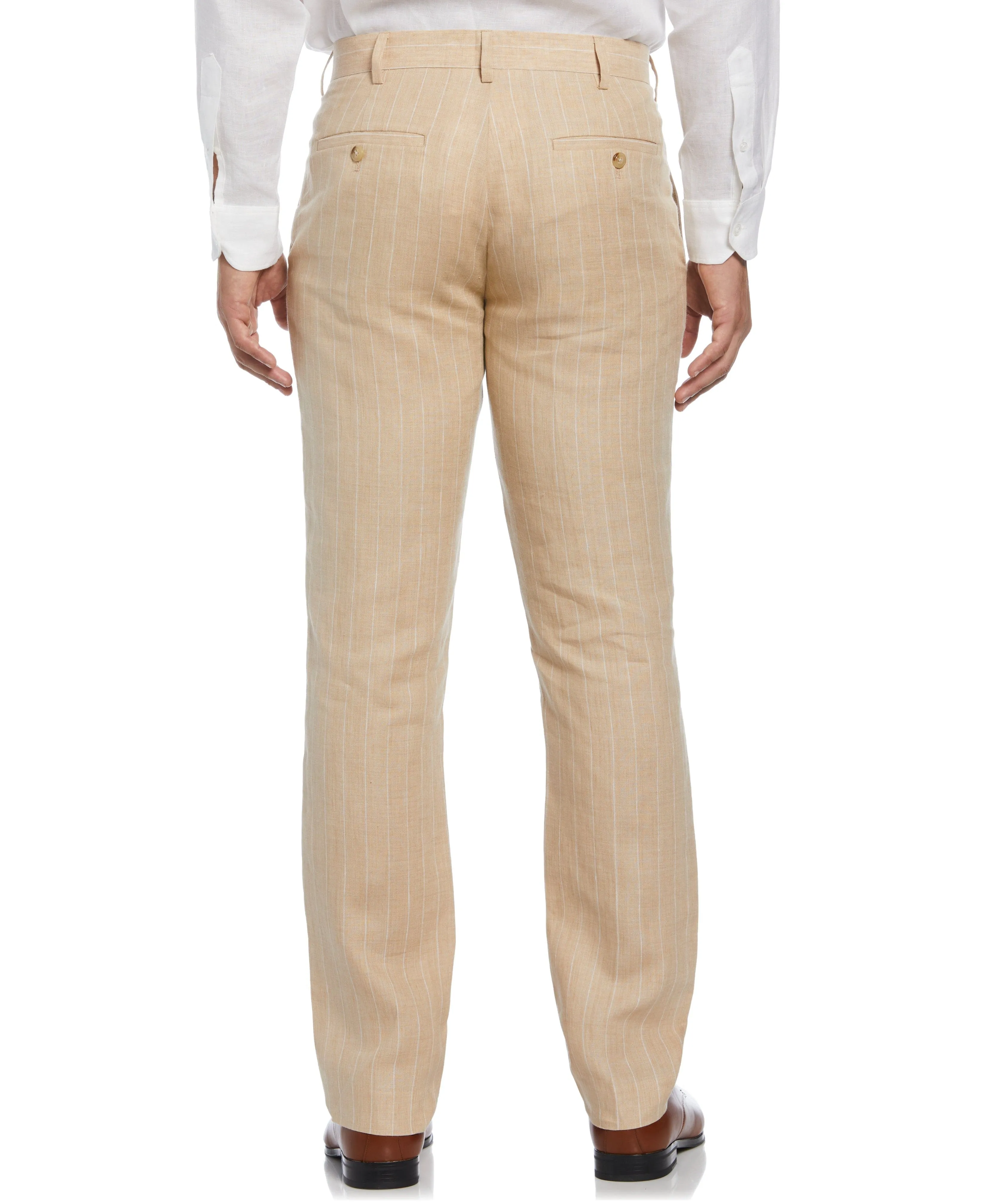 Pinstripe Linen Pant sold by Cubavera product image thumbnail 2
