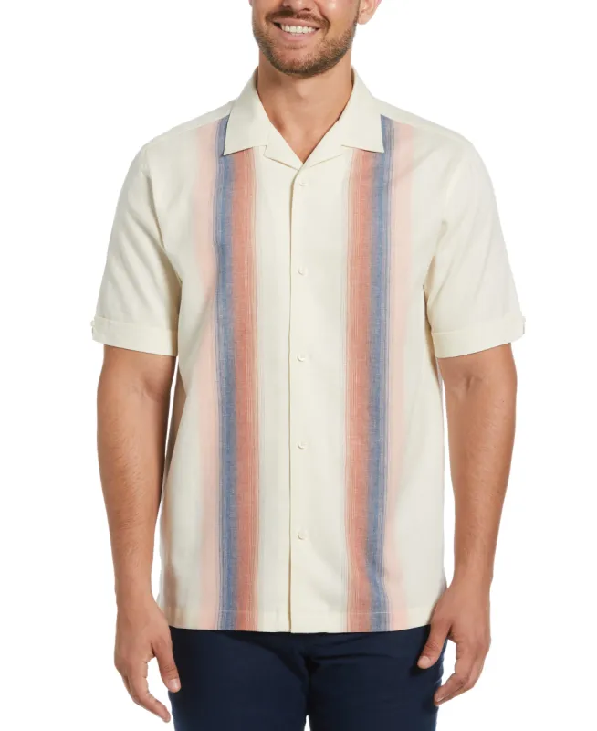 Gradient Panel Print Shirt sold by Cubavera