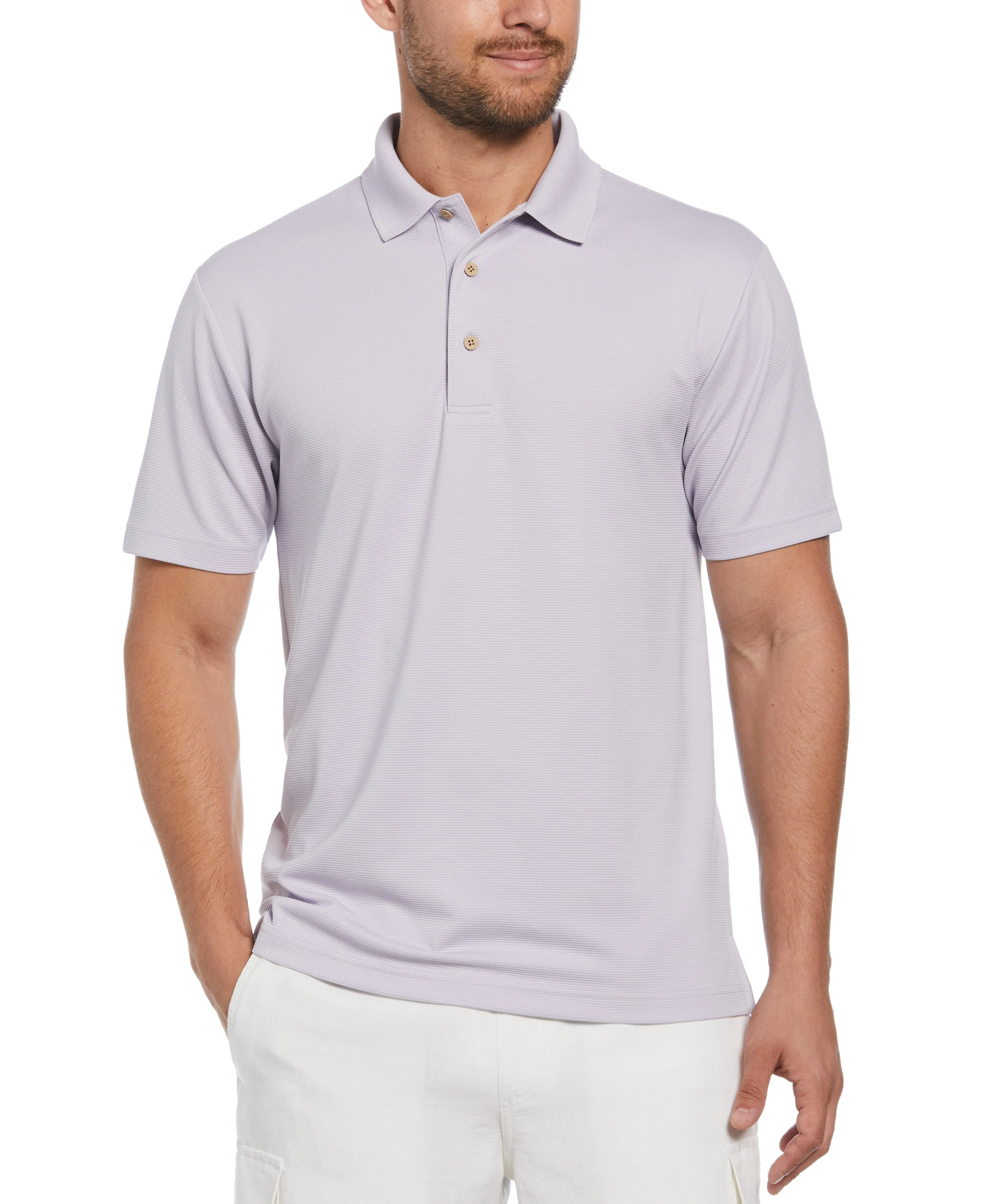 Big & Tall Solid Textured Polo sold by Cubavera