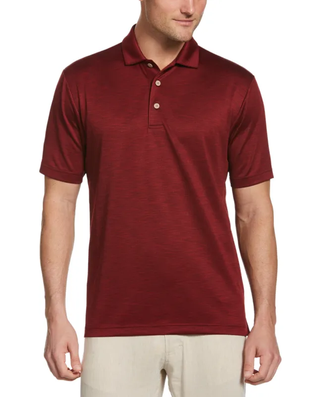 Heather Twill Polo sold by Cubavera