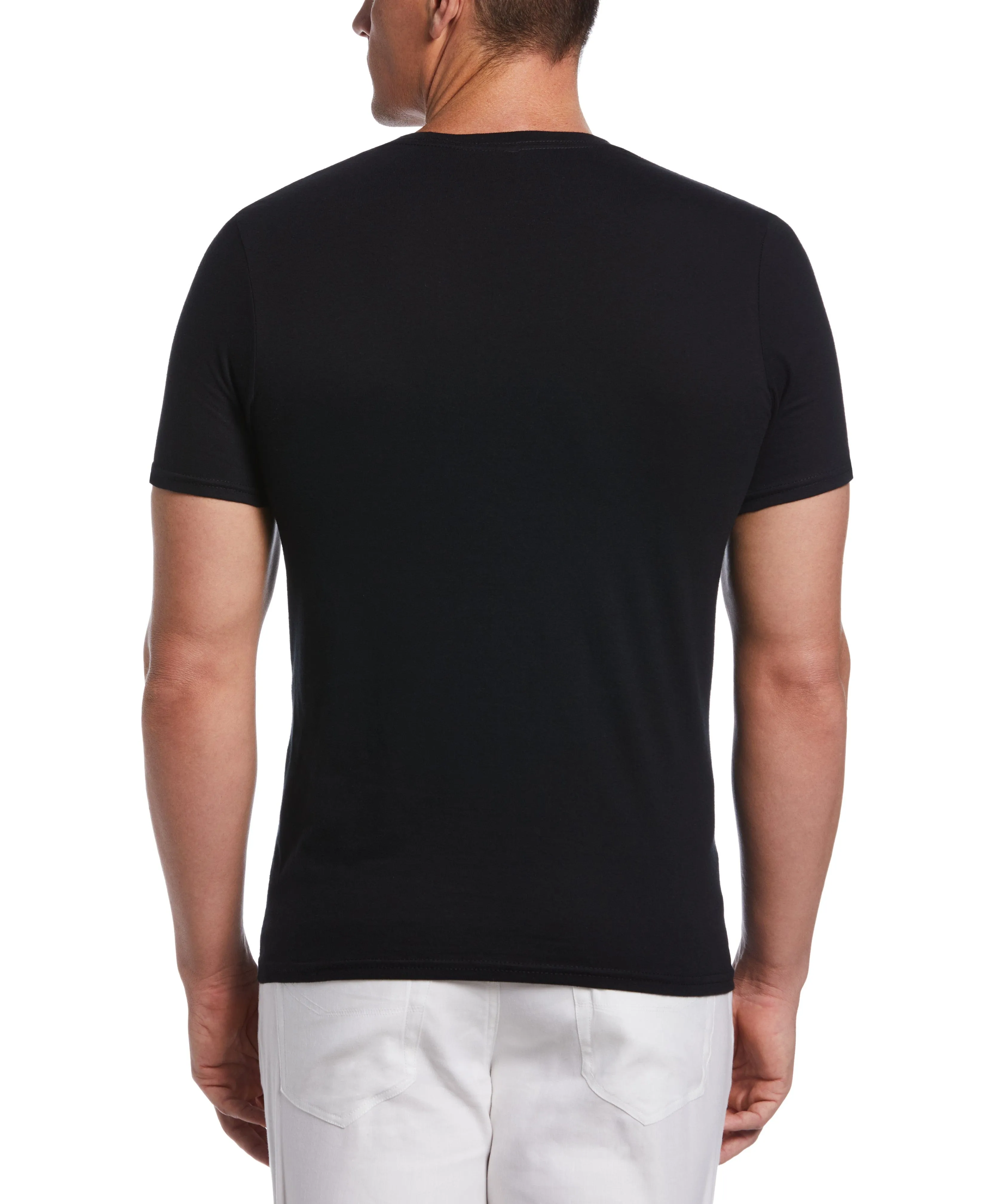 Welcome To The Club Print Tee sold by Cubavera product image thumbnail 2