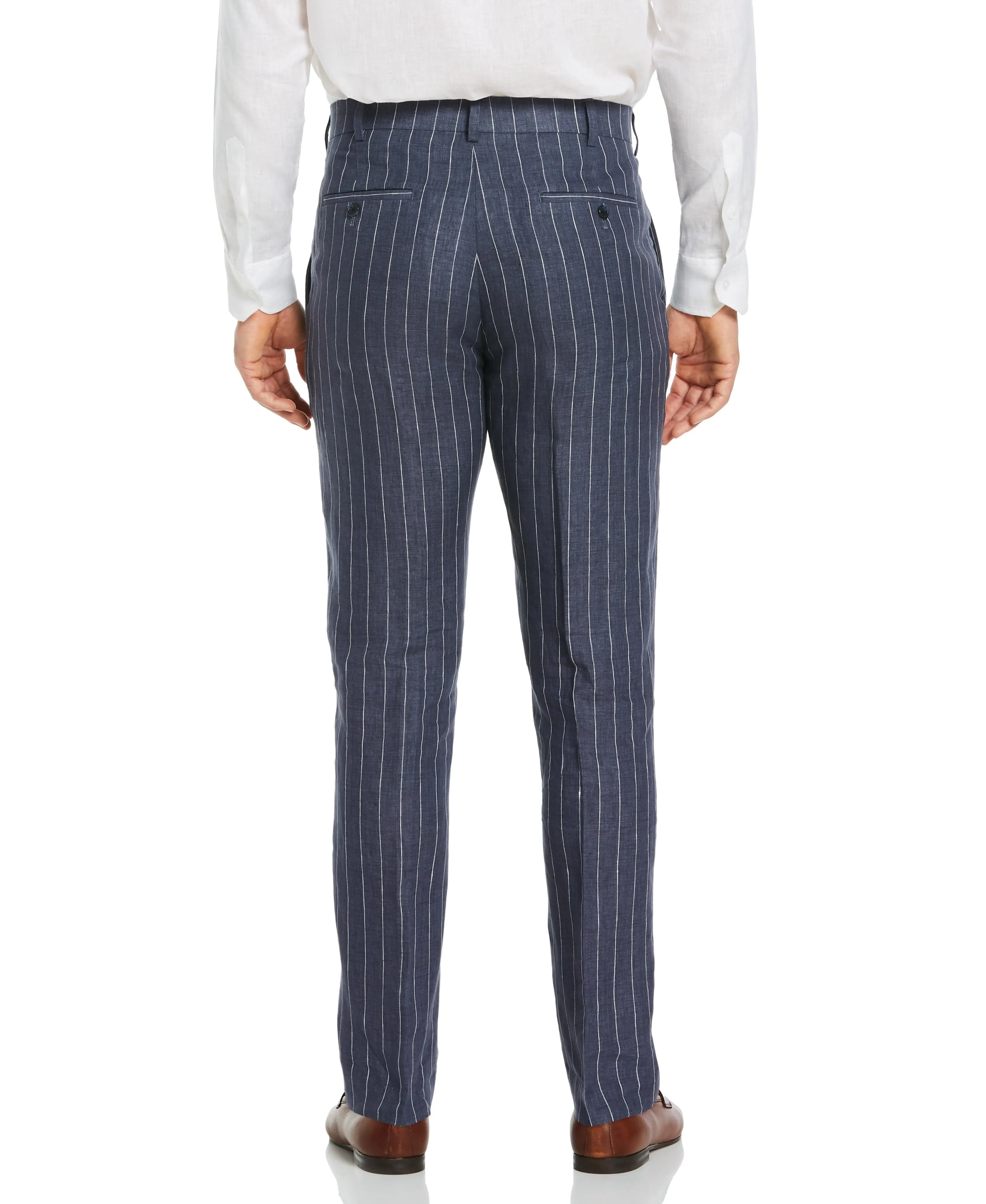 Pinstripe Linen Pant sold by Cubavera product image thumbnail 2