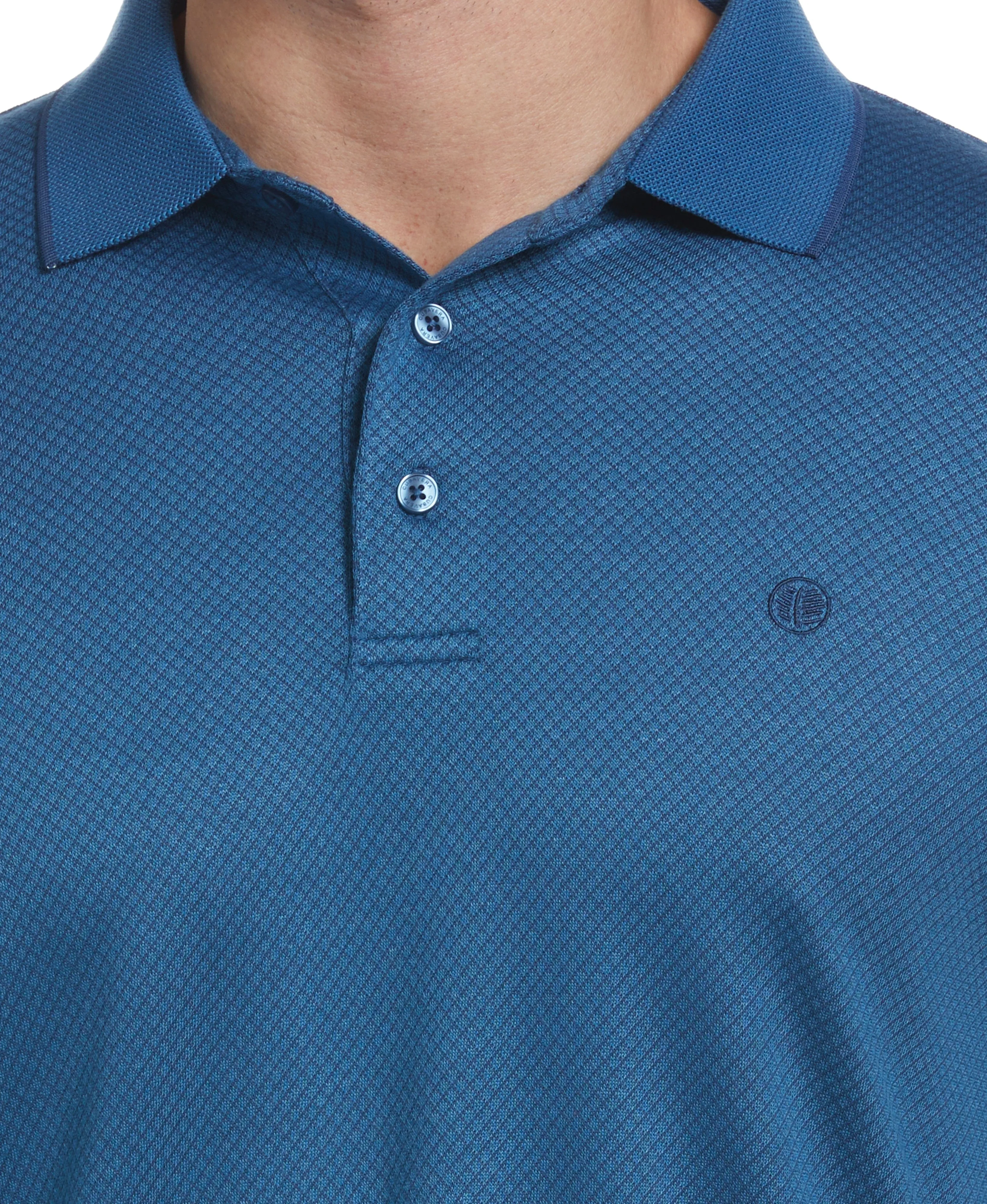 Diamond Jacquard Polo sold by Cubavera product image thumbnail 3