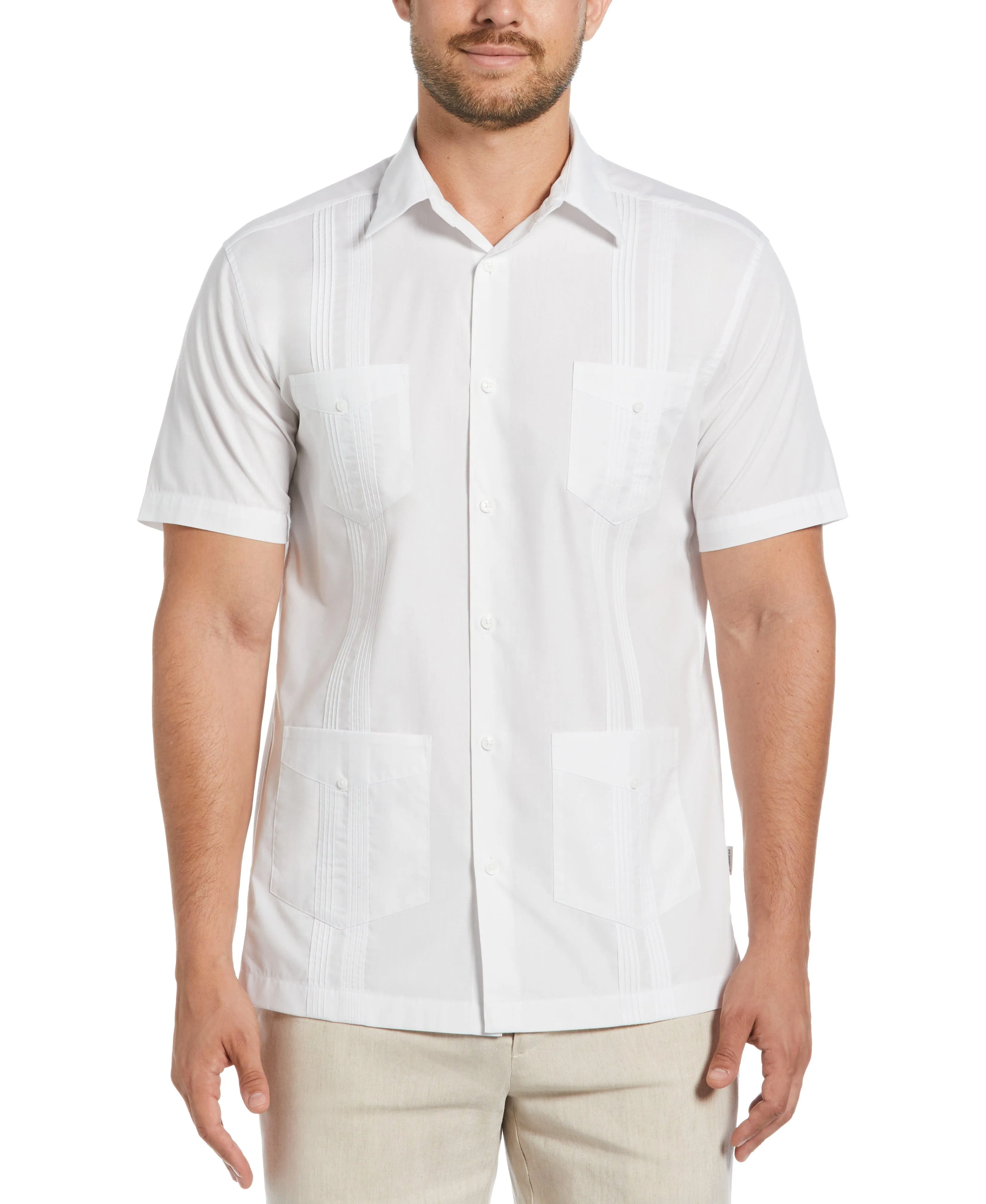 Four Pocket Guayabera Shirt sold by Cubavera