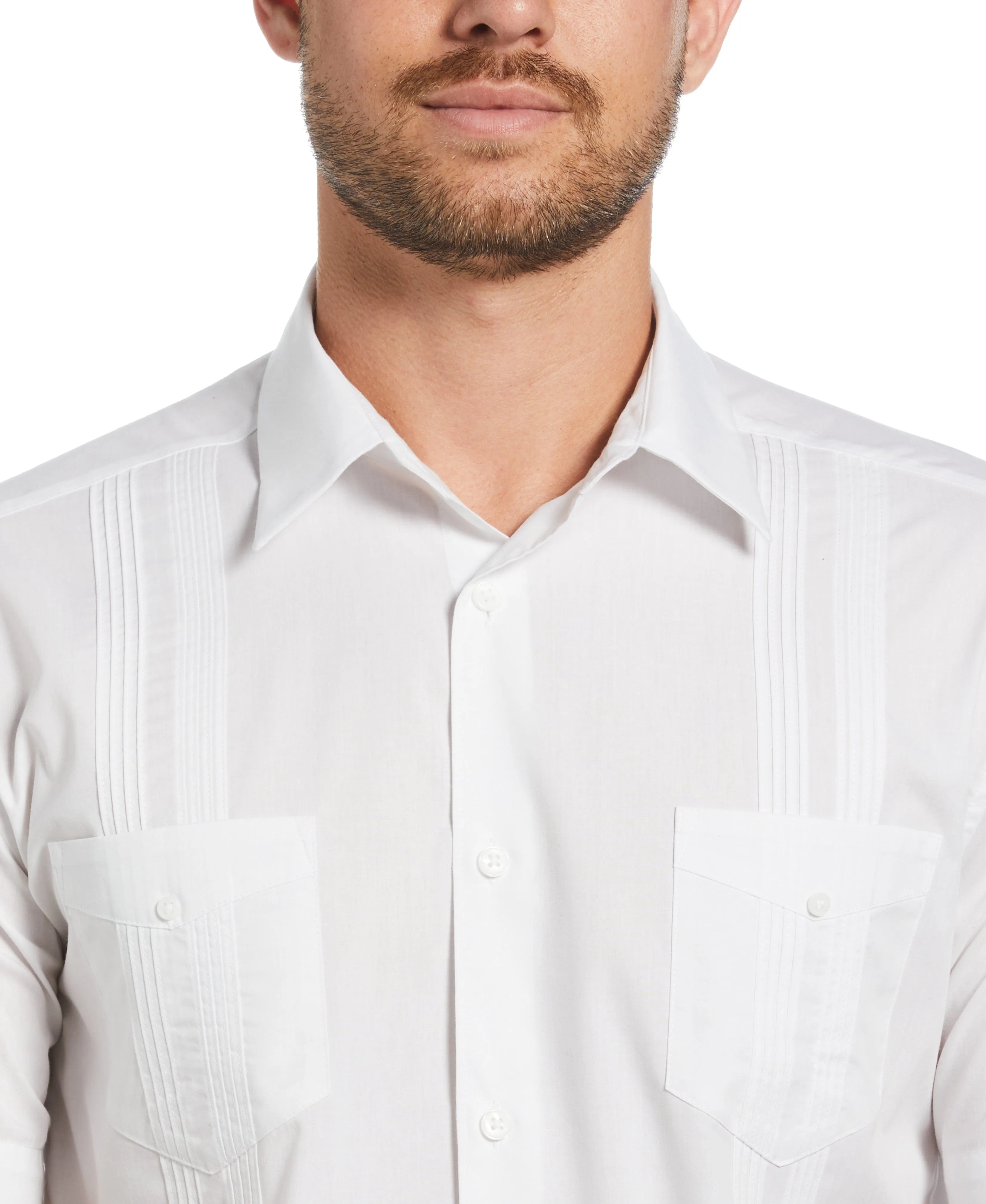 Four Pocket Guayabera Shirt sold by Cubavera product image thumbnail 3