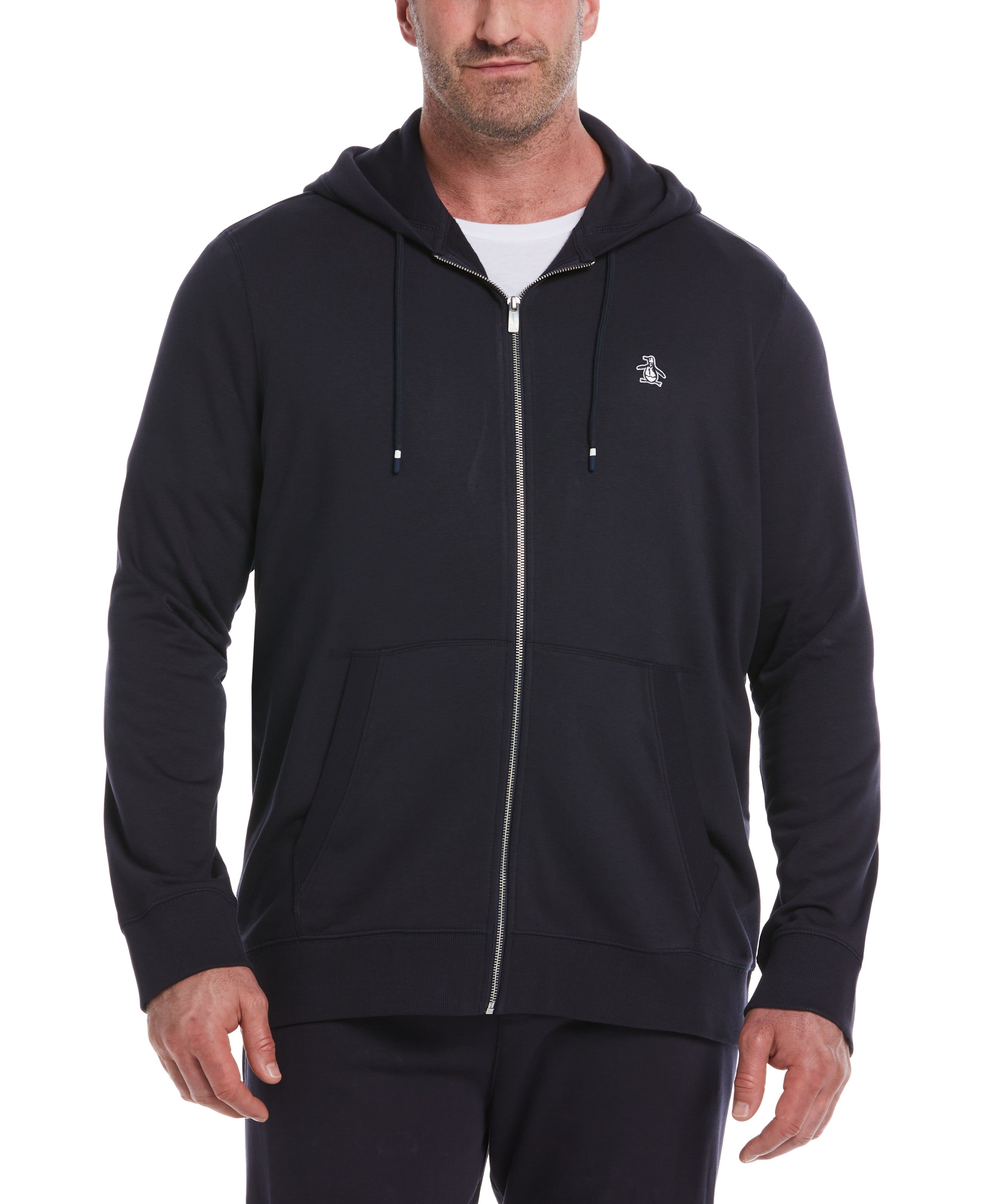 Original Penguin Big & Tall Sticker Pete Full Zip Fleece Hoodie sold by Cubavera