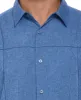 Big & Tall Two-Tone Cross Tuck Chambray Shirt sold by Cubavera