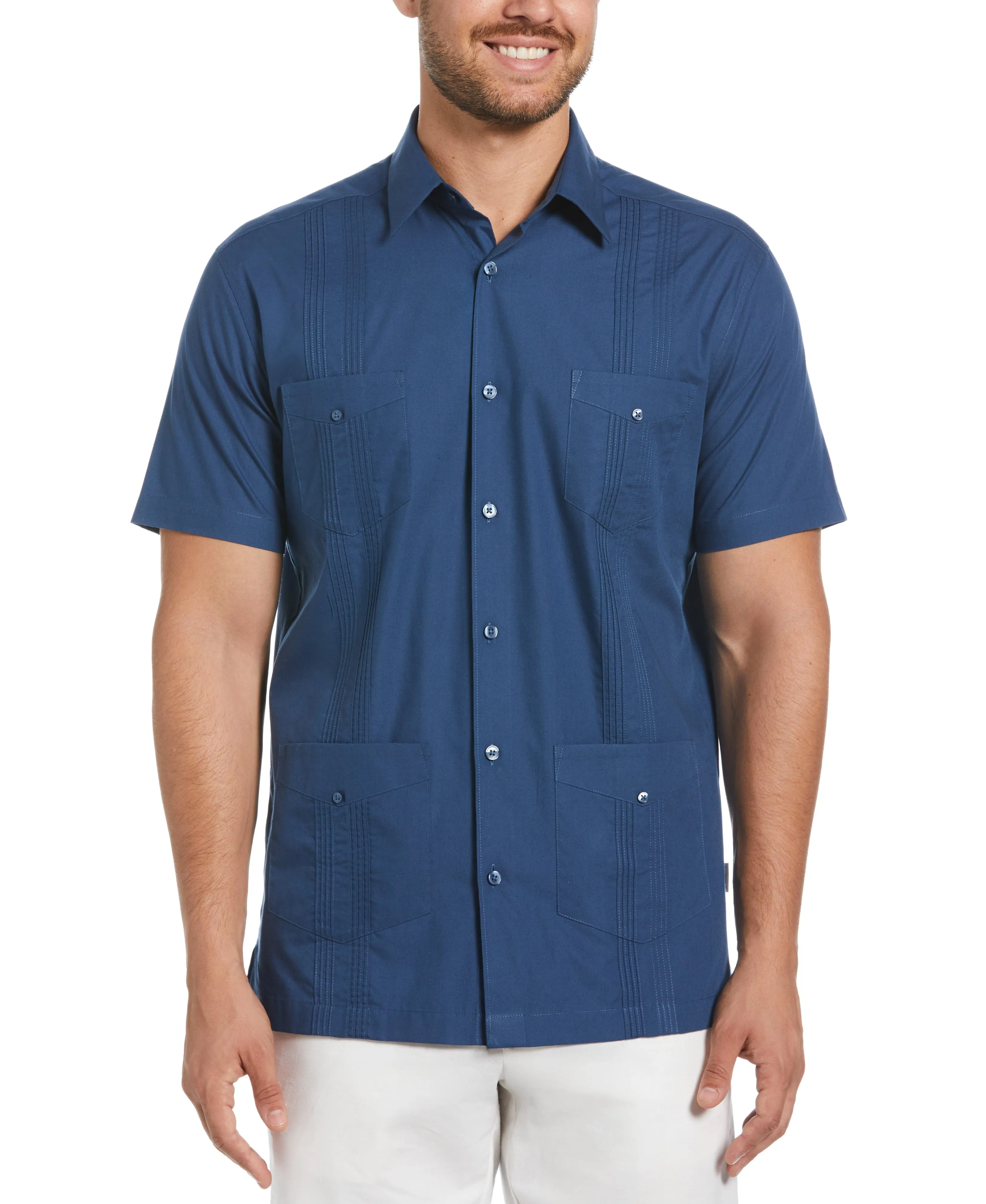 Four Pocket Guayabera Shirt sold by Cubavera