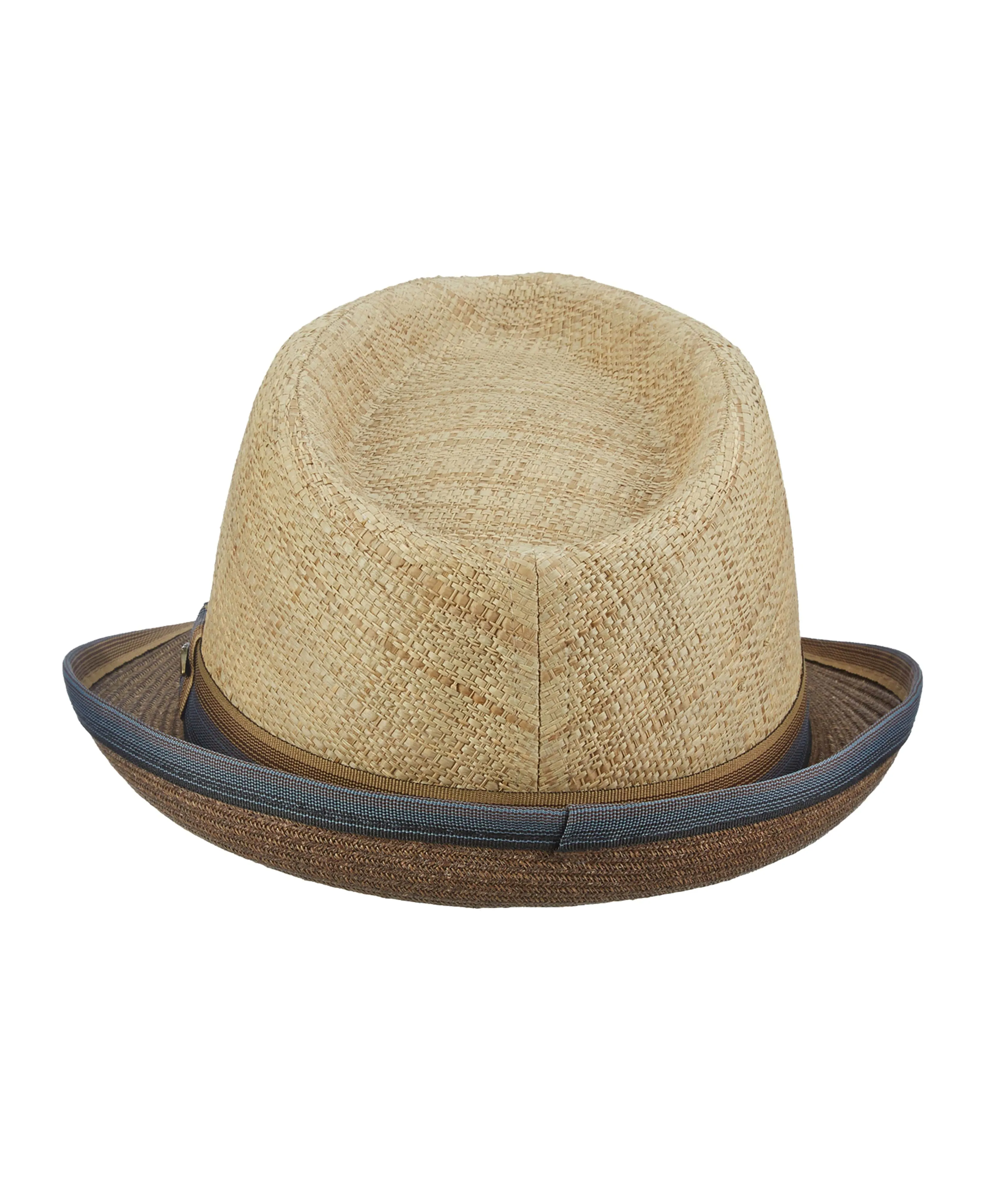 Matte Raffia Fedora With Paper Braid Brim sold by Cubavera product image thumbnail 2