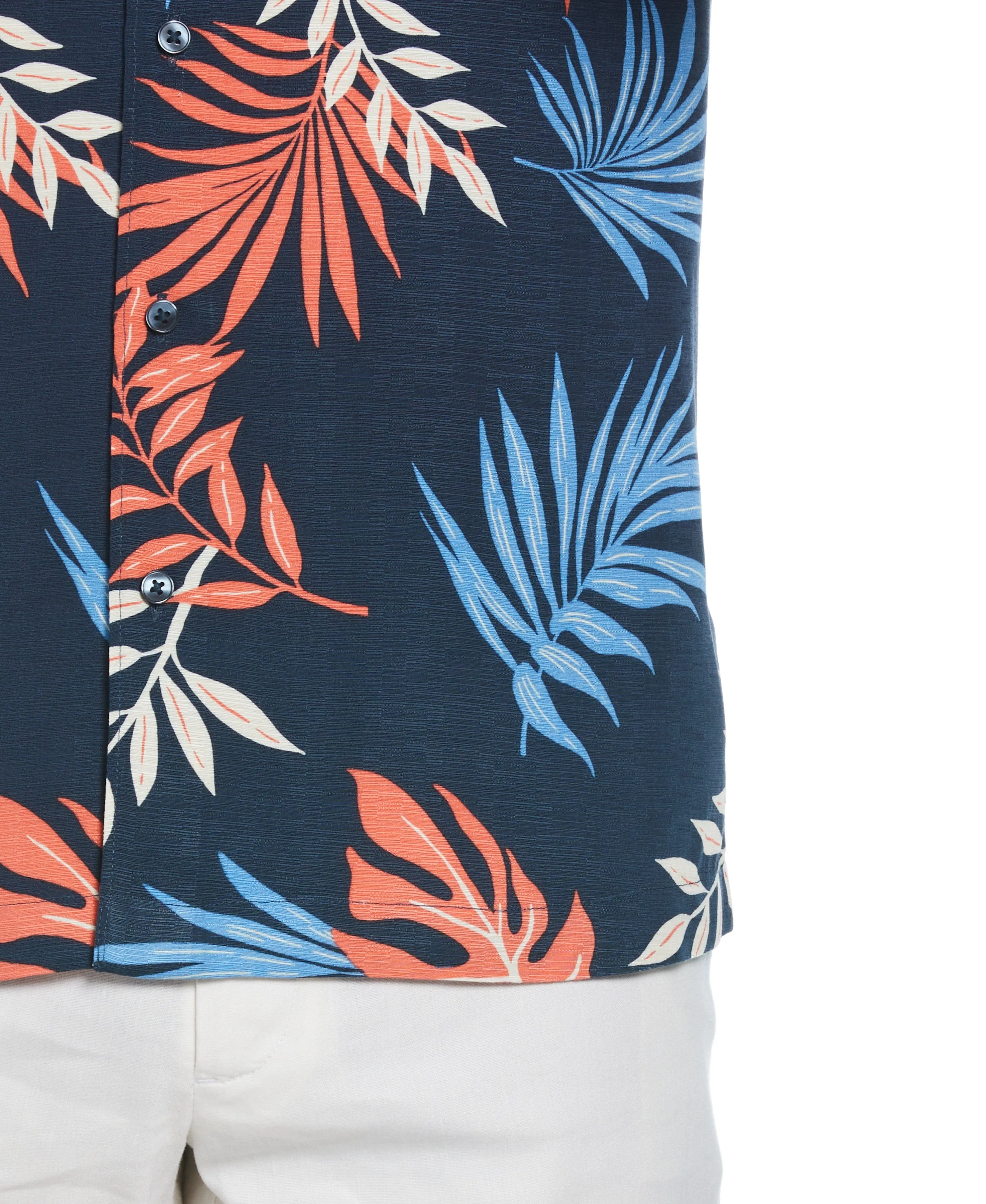 Multicolor Leaf Print Shirt sold by Cubavera product image thumbnail 4