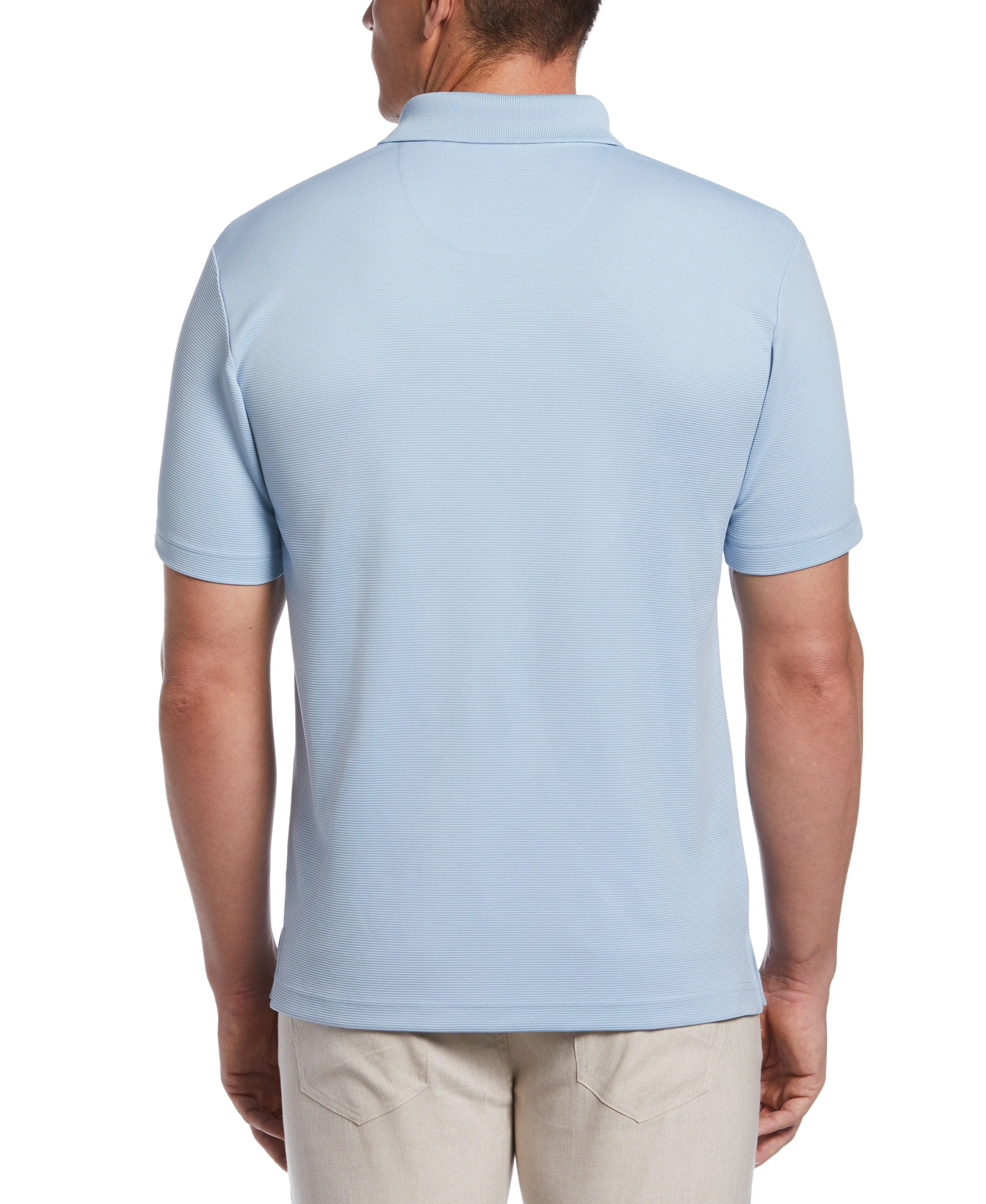 Big & Tall Solid Textured Polo sold by Cubavera product image thumbnail 2