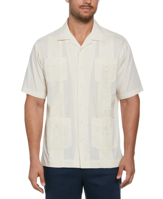 Authentic Embroidered Guayabera Shirt sold by Cubavera
