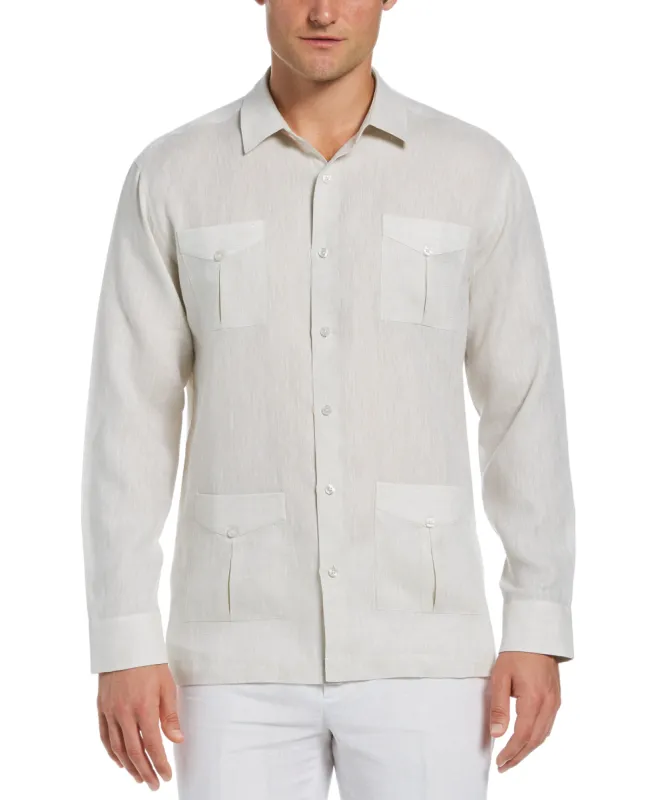 Linen Utility Guayabera made by Cubavera