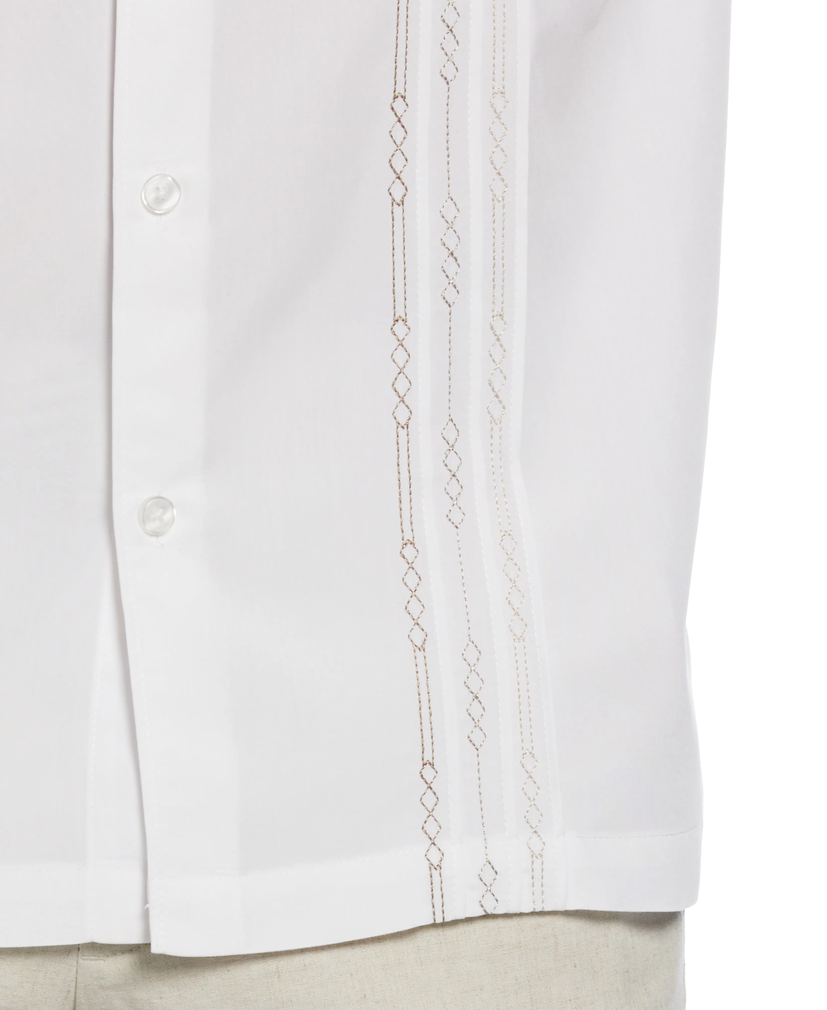 Big & Tall Geo Embroidered Panel Shirt sold by Cubavera product image thumbnail 4