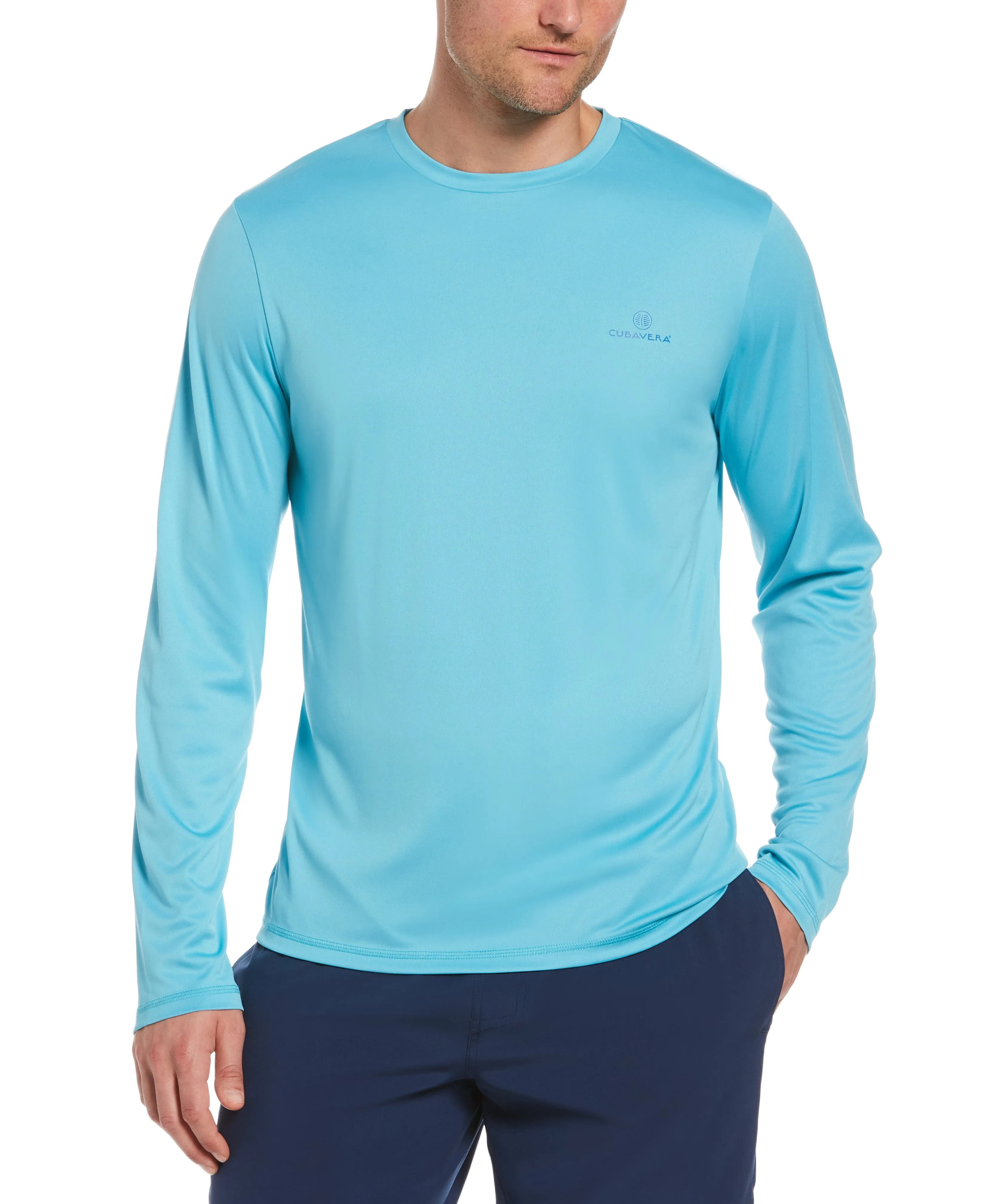 Paradise Print Sun Protection Shirt sold by Cubavera