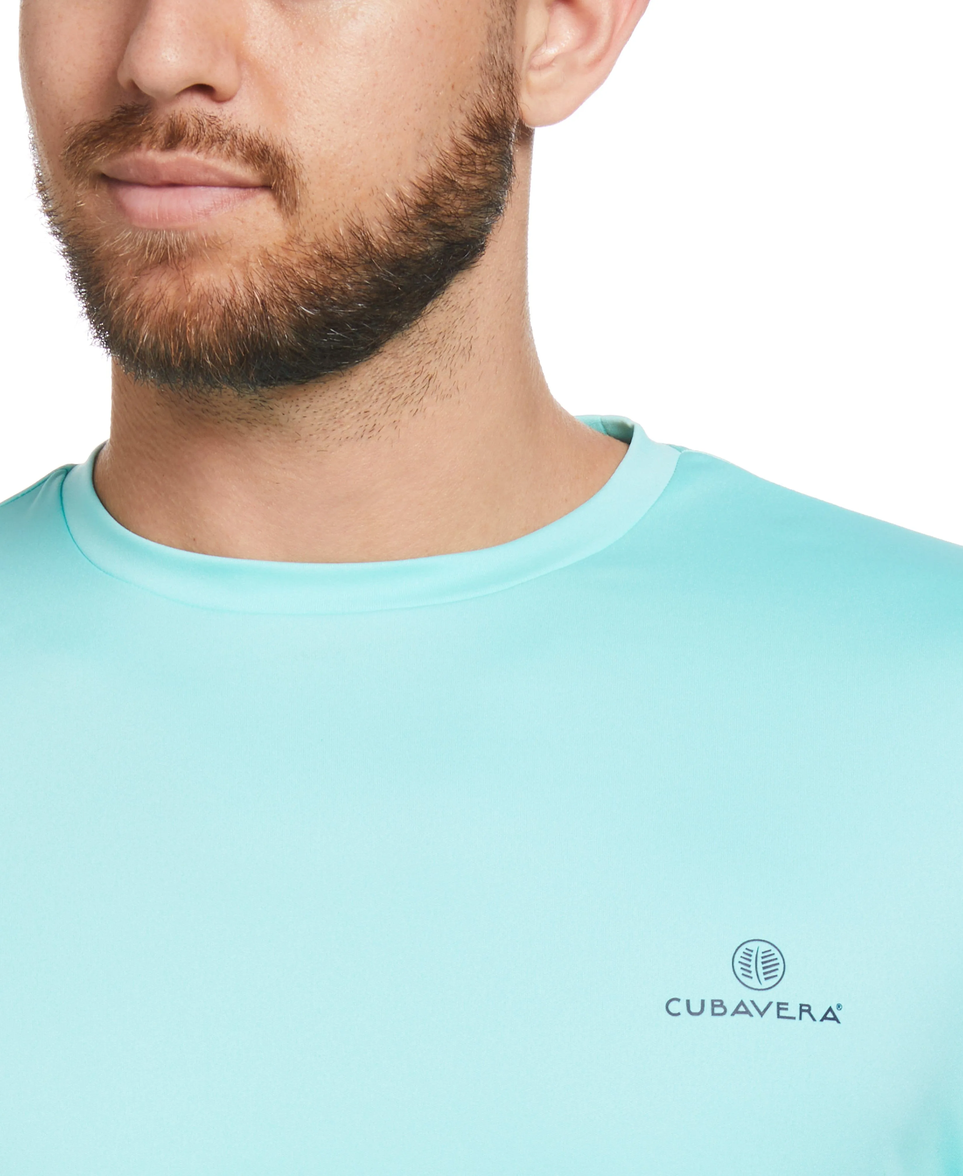 Paradise Print Sun Protection Shirt sold by Cubavera product image thumbnail 3