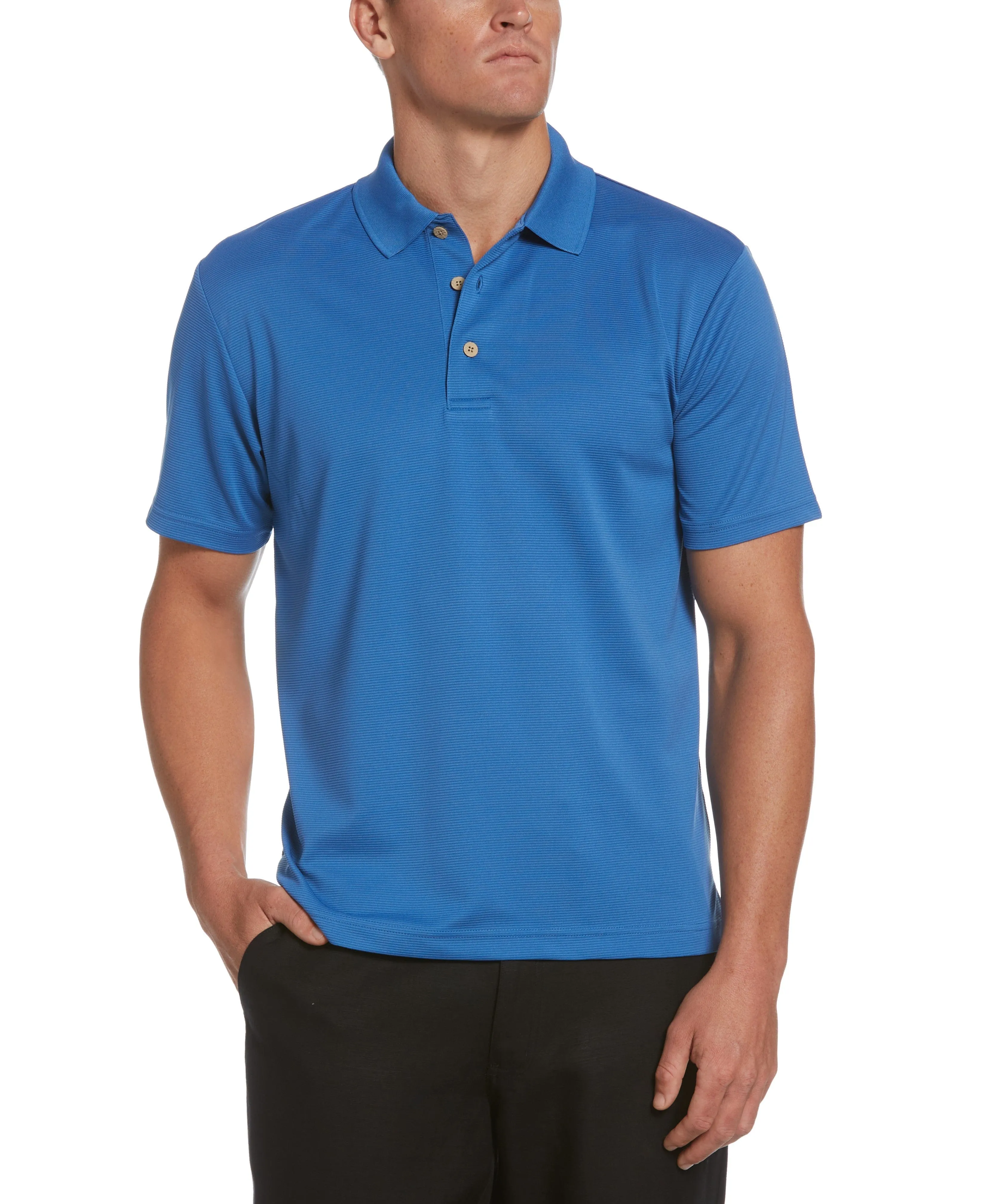 Big & Tall Solid Textured Polo sold by Cubavera