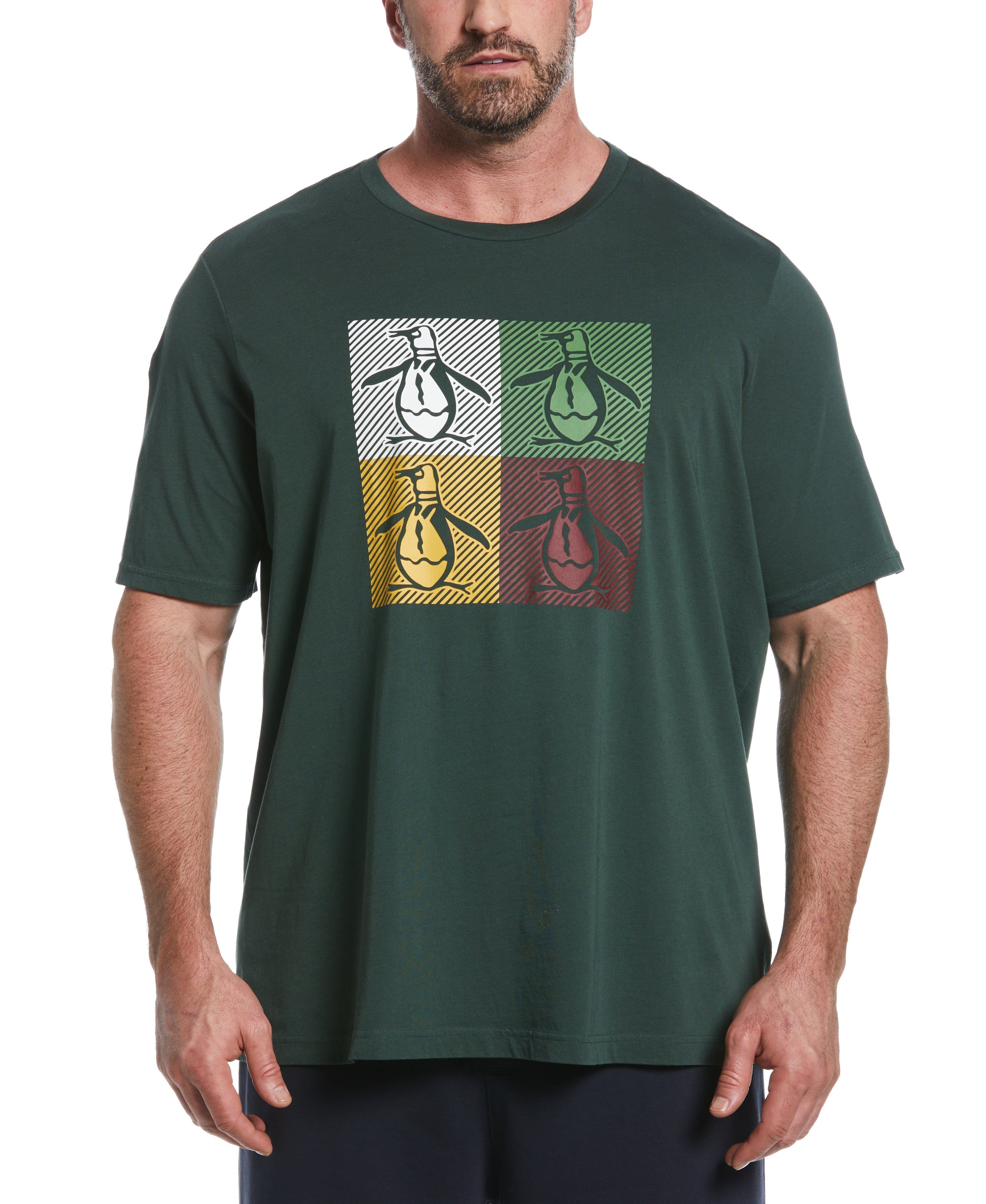 Original Penguin Big & Tall Multiple Pete Print Tee sold by Cubavera