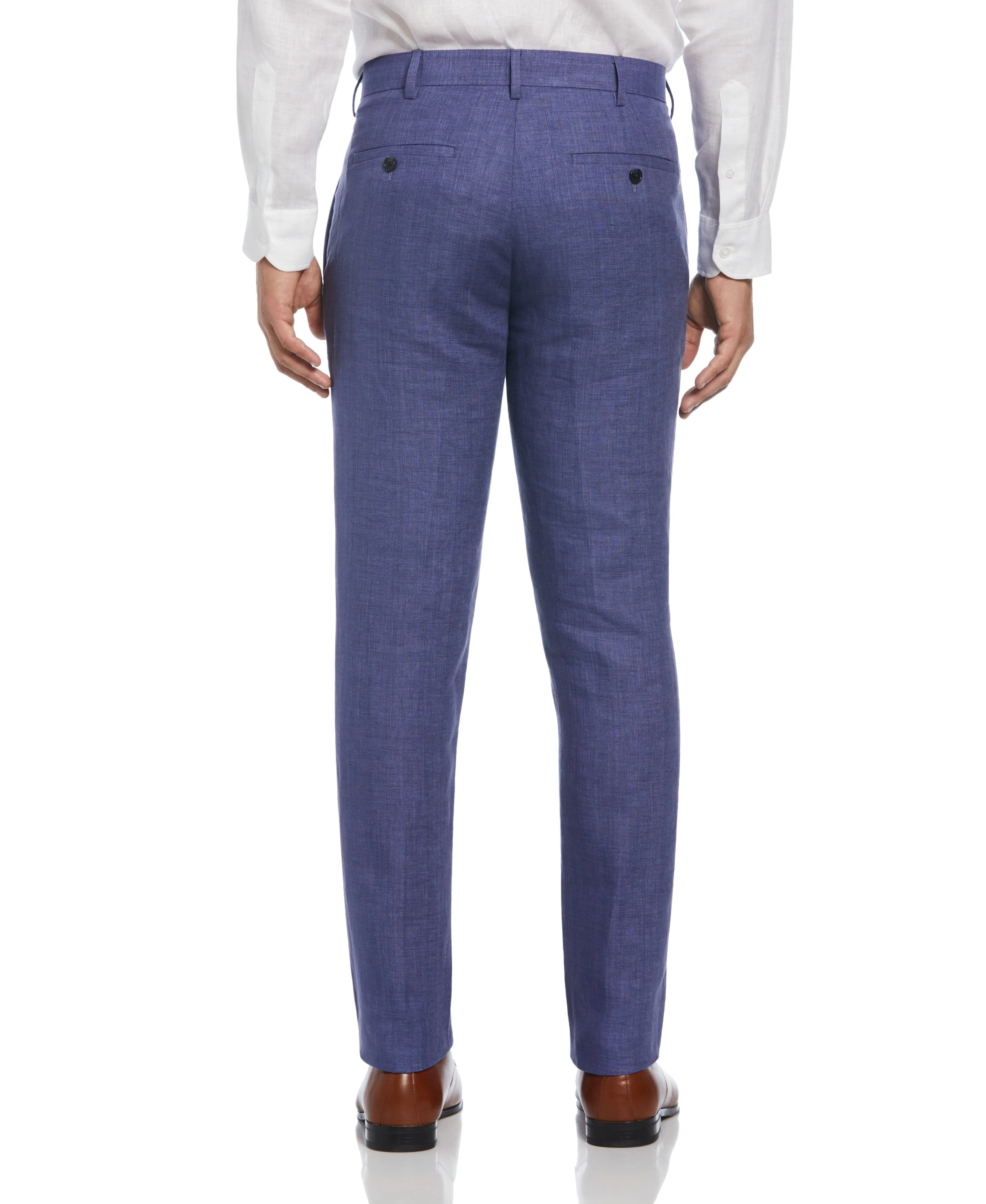 Delave Linen Flat Front Pant sold by Cubavera product image thumbnail 2