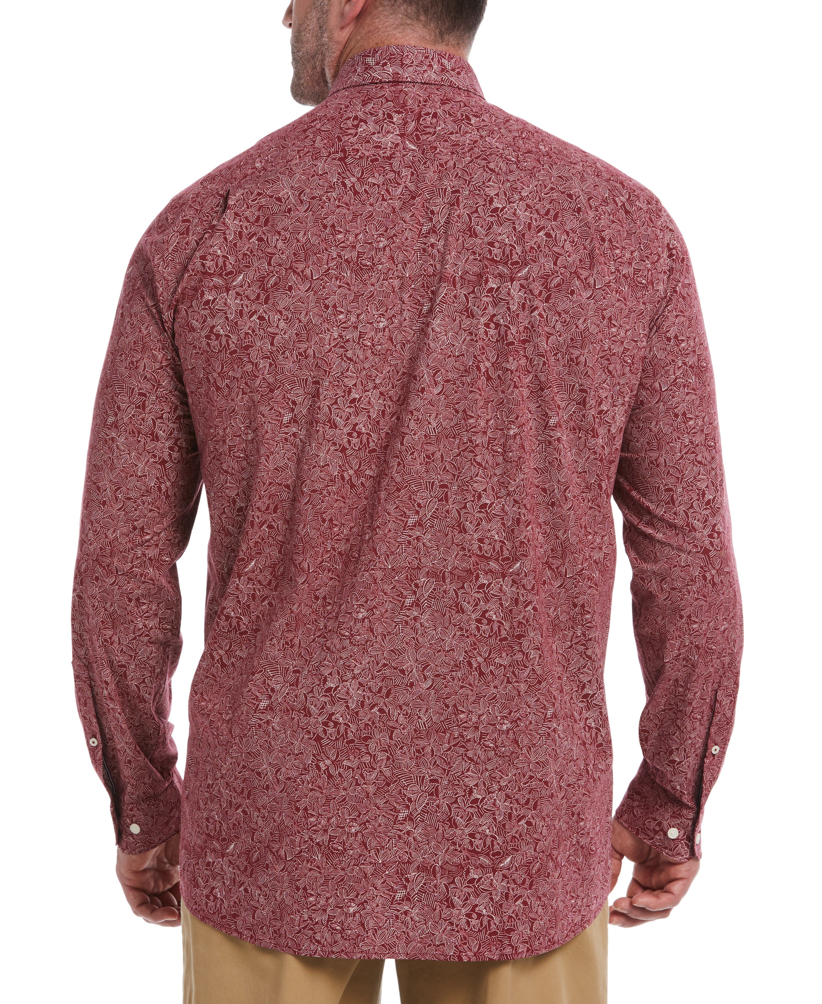 Big & Tall Ecovero™ Woven Poplin Stretch Shirt sold by Cubavera product image thumbnail 2