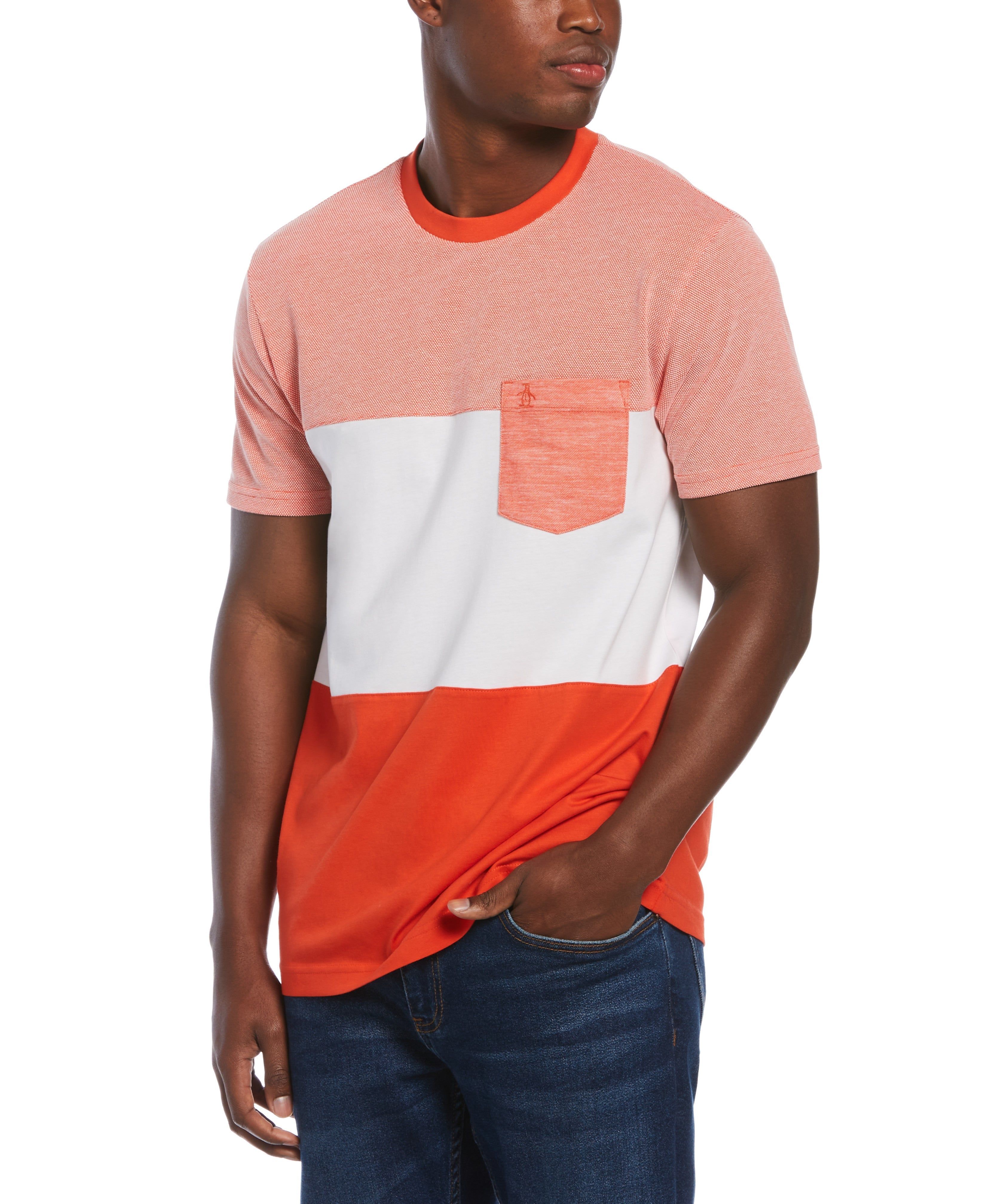 Original Penguin Fashion Colorblock Tee sold by Cubavera