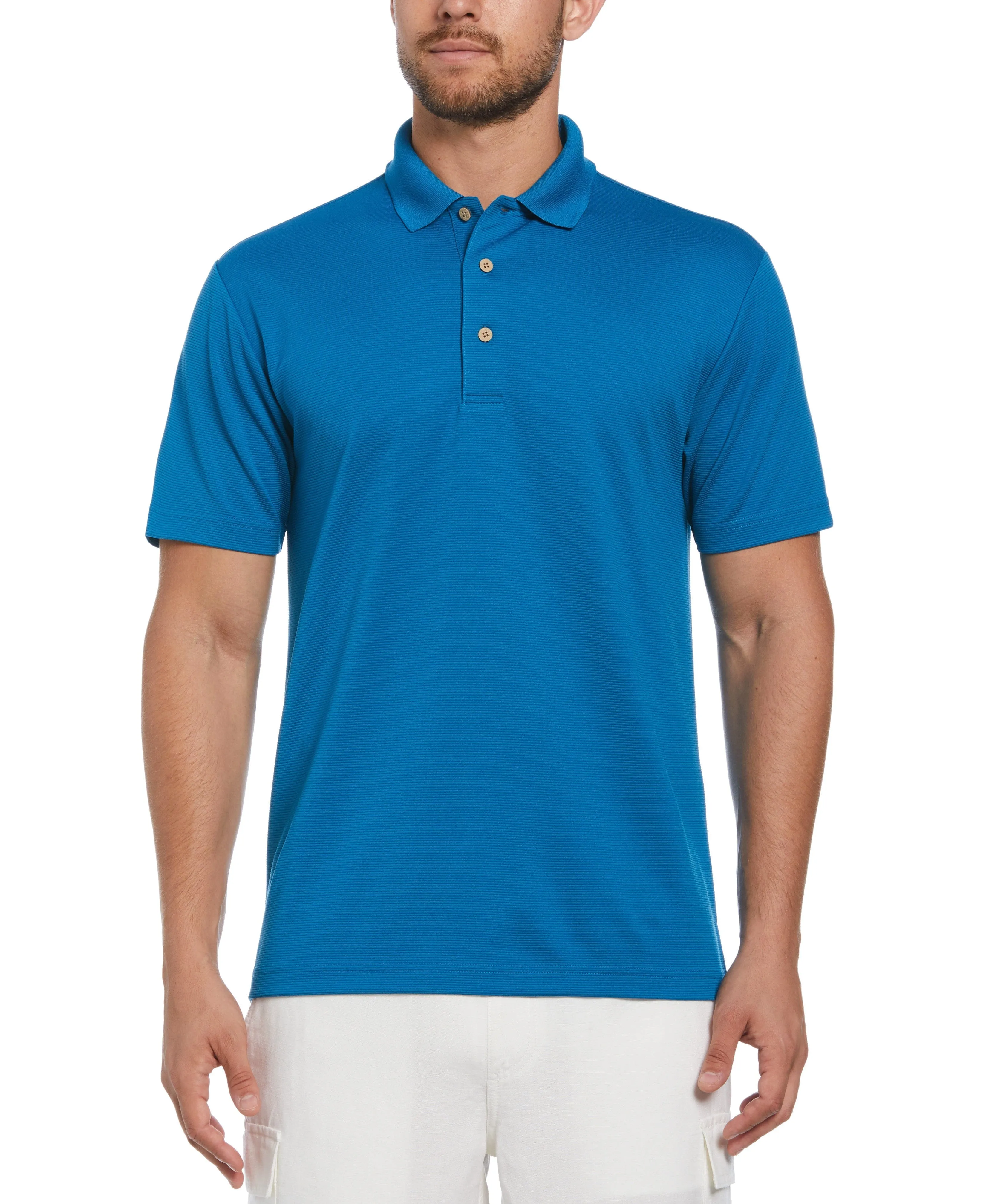 Big & Tall Solid Textured Polo sold by Cubavera