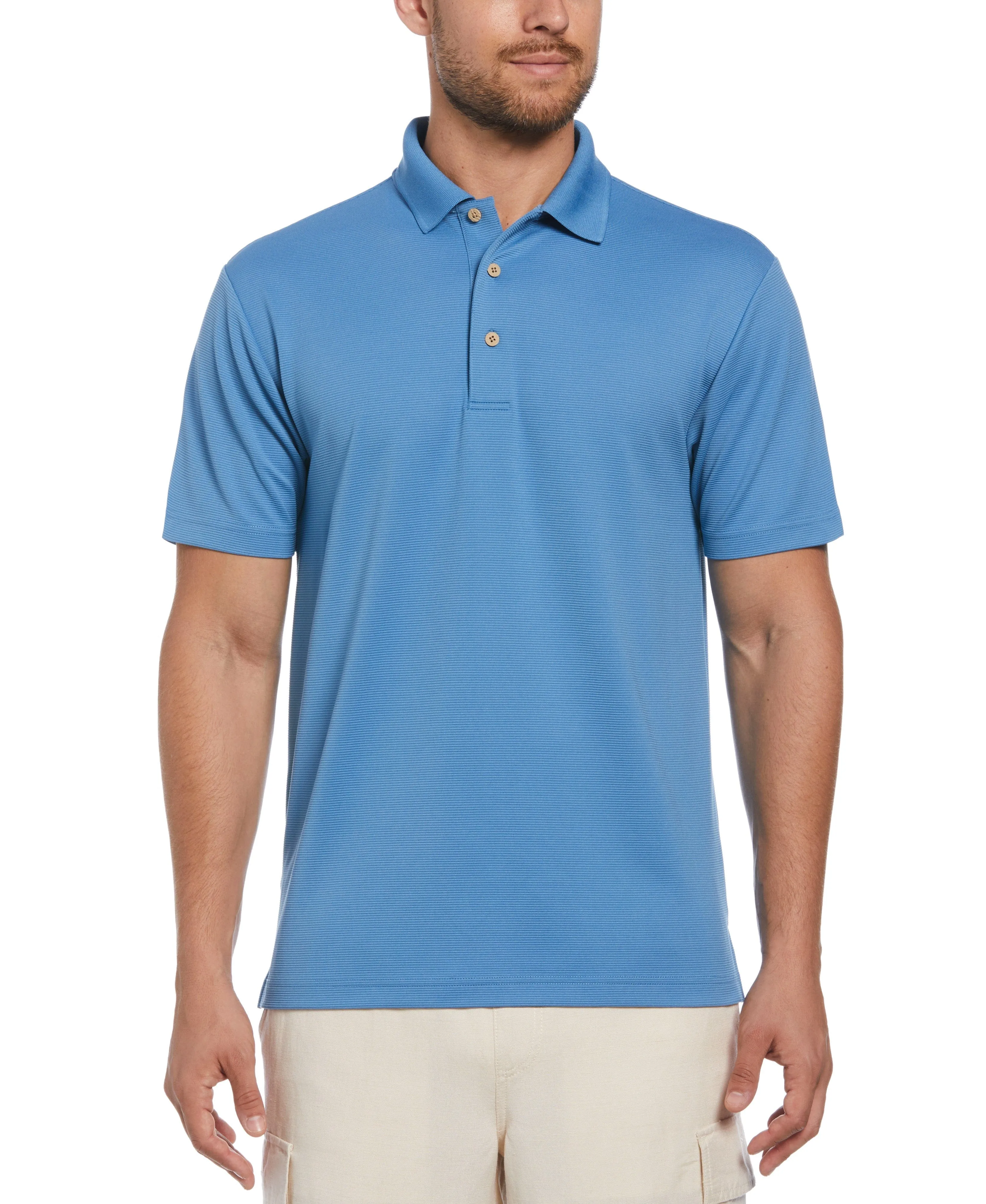 Big & Tall Solid Textured Polo sold by Cubavera