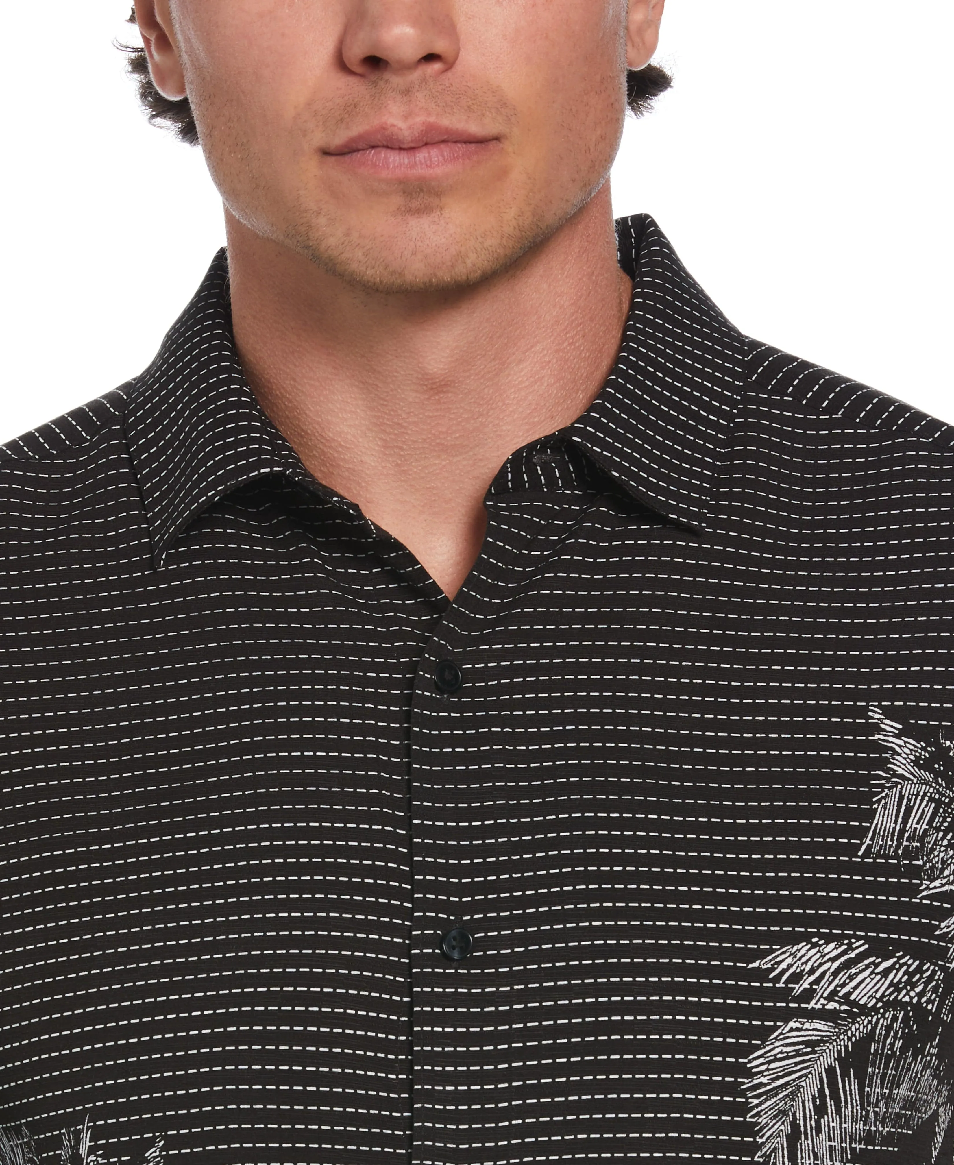 Geo Palms Print Shirt sold by Cubavera product image thumbnail 4