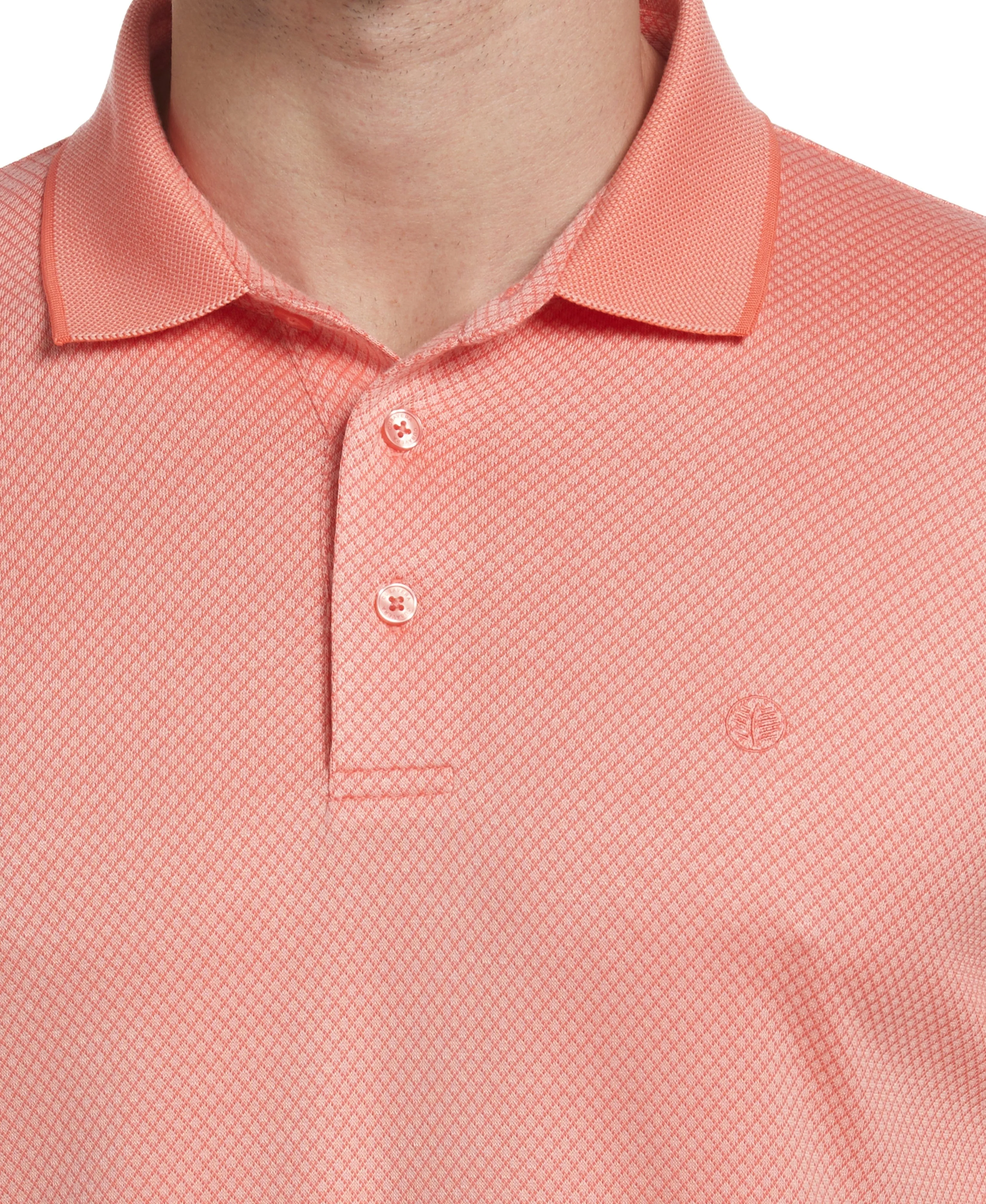 Diamond Jacquard Polo sold by Cubavera product image thumbnail 3